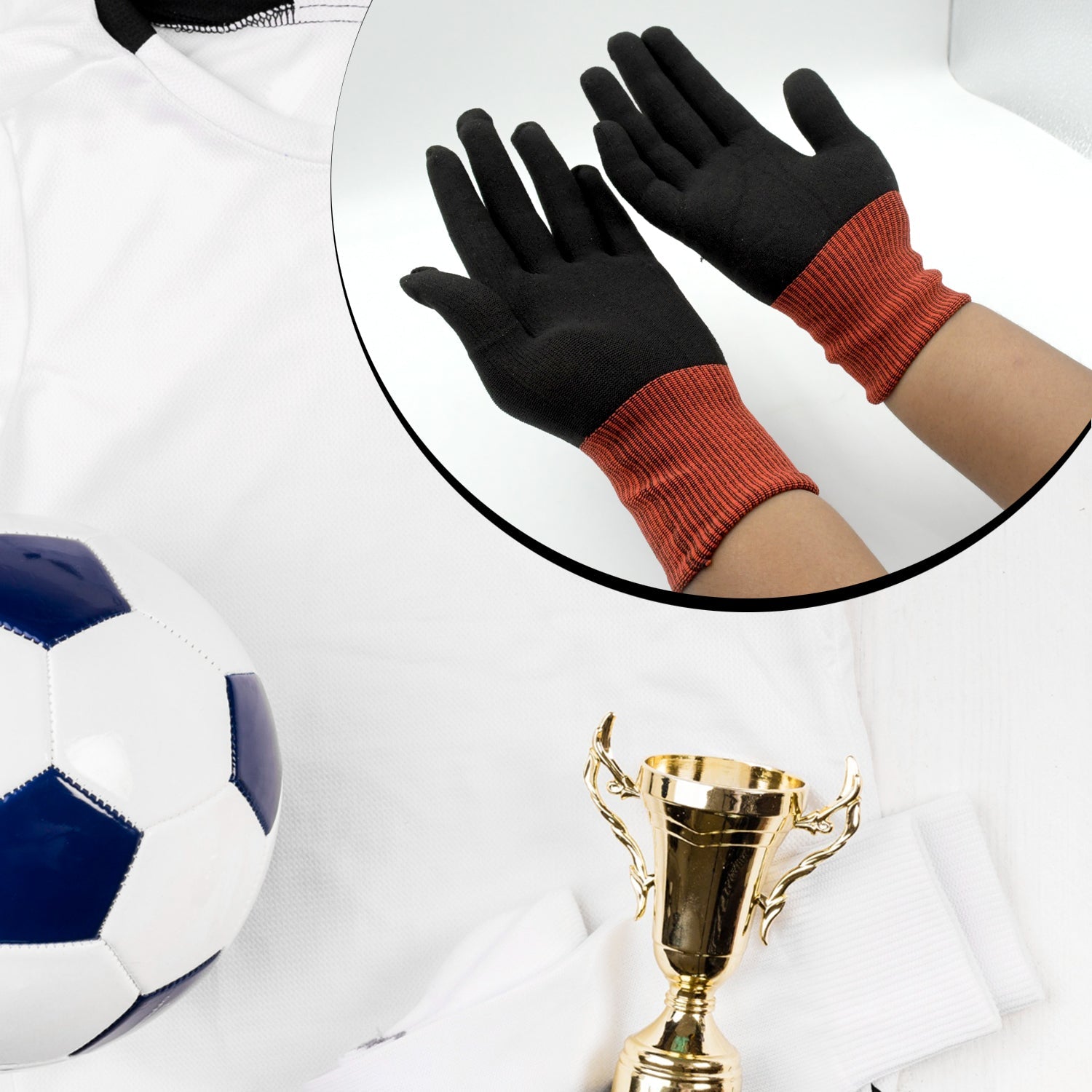 Small 1 Pair Cut Resistant Gloves Anti Cut Gloves Heat Resistant Kint Safety Work Gloves High Performance Protection. - Springkart 