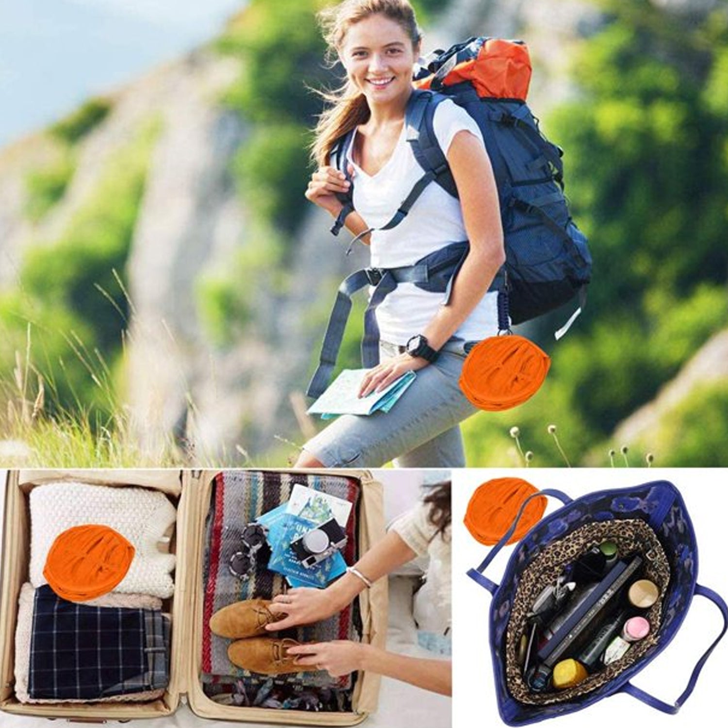 Foldable Laundry Basket ,Storage Box ,Multipurpose Basket - Springkart 