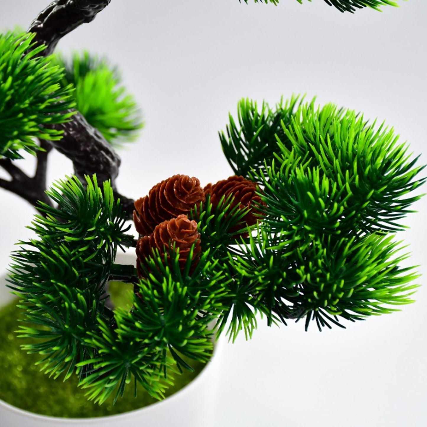 Artificial Potted Plant with Round Pot - Springkart 