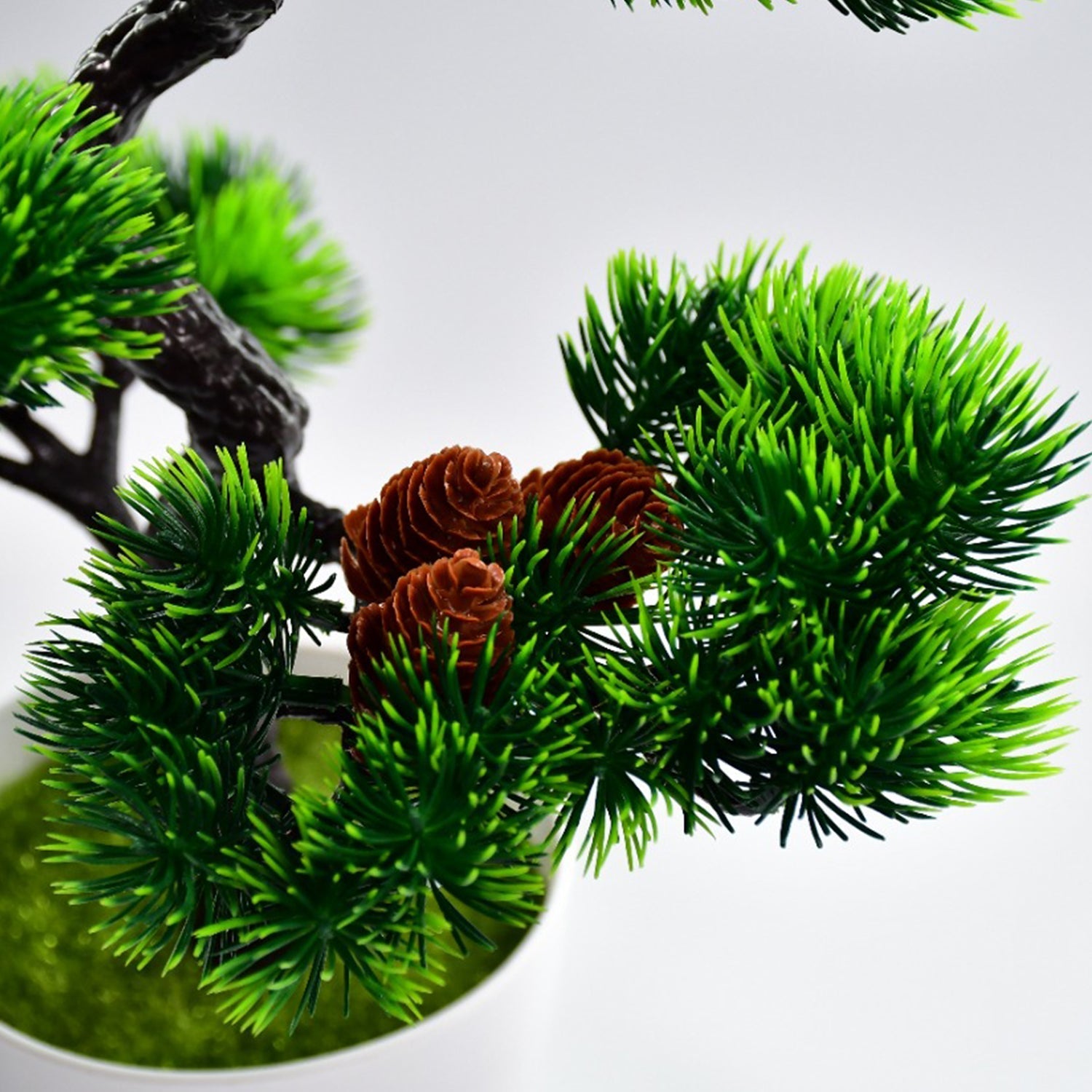 Artificial Potted Plant with Round Pot - Springkart 