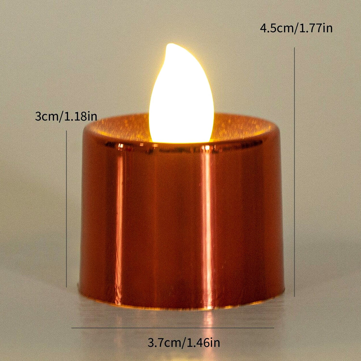 Electrical Candles Diya LED Tea Light (6 Pcs Set) - Springkart 