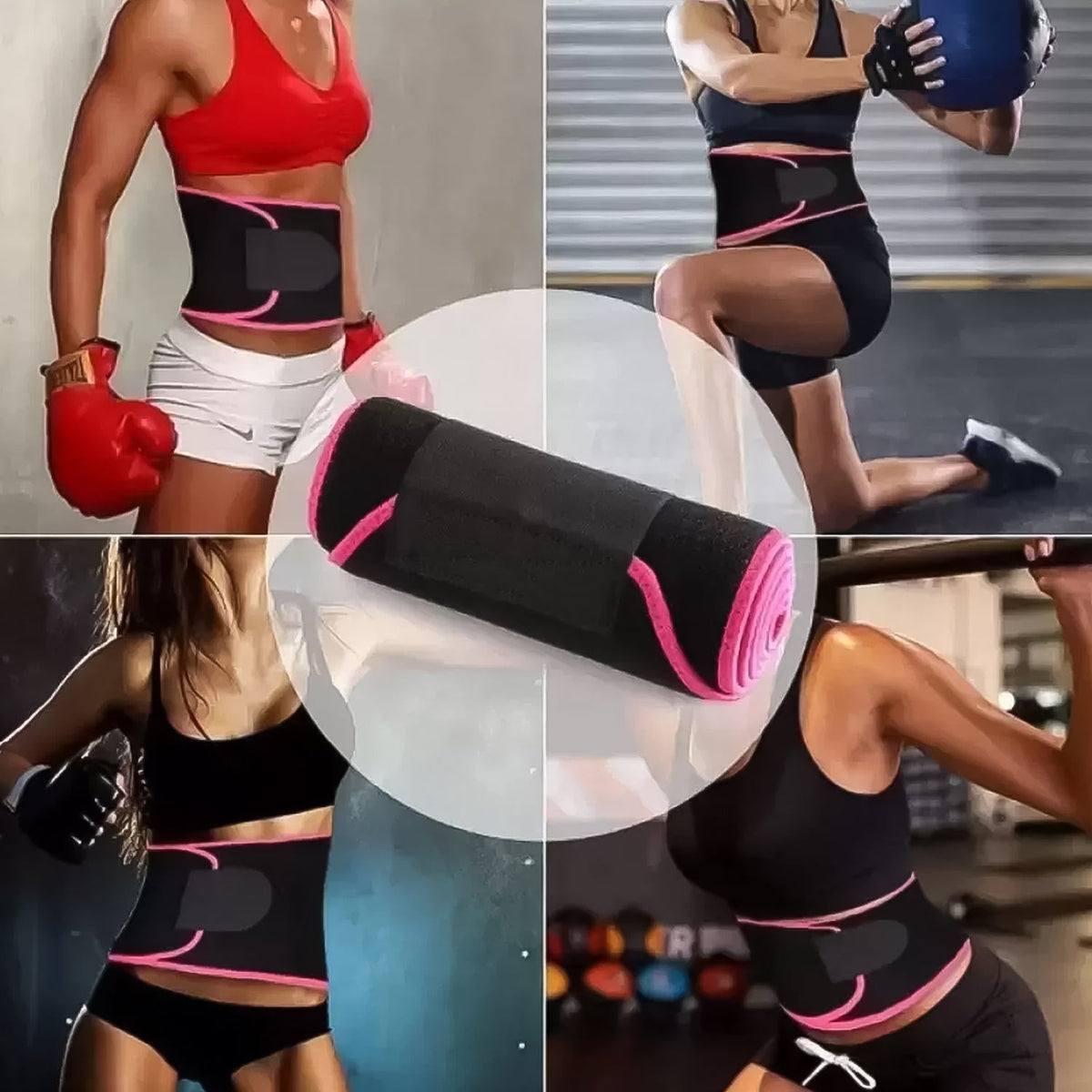 Smart Hula Hoops With Waist Support Belt (2 Pcs Set) - Springkart 
