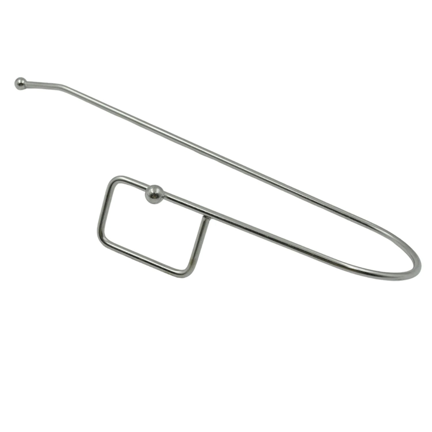 Stainless Steel Adhesive Paper Roll Holder Tissue (1 pc) - Springkart 