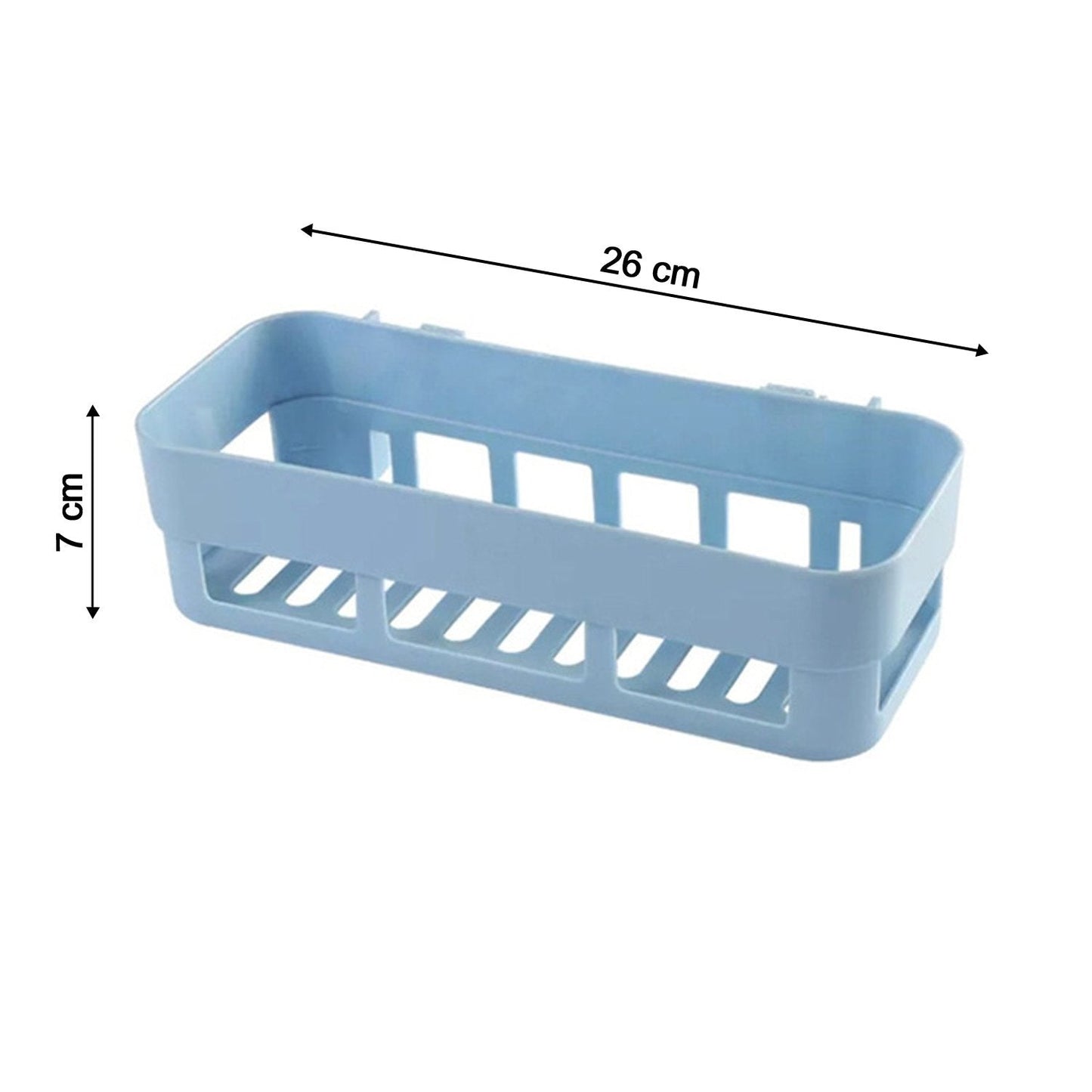 ABS Plastic Shower Corner Caddy Basket Shelf Rack with Wall Mounted Suction Cup for Bathroom Kitchen - Springkart 