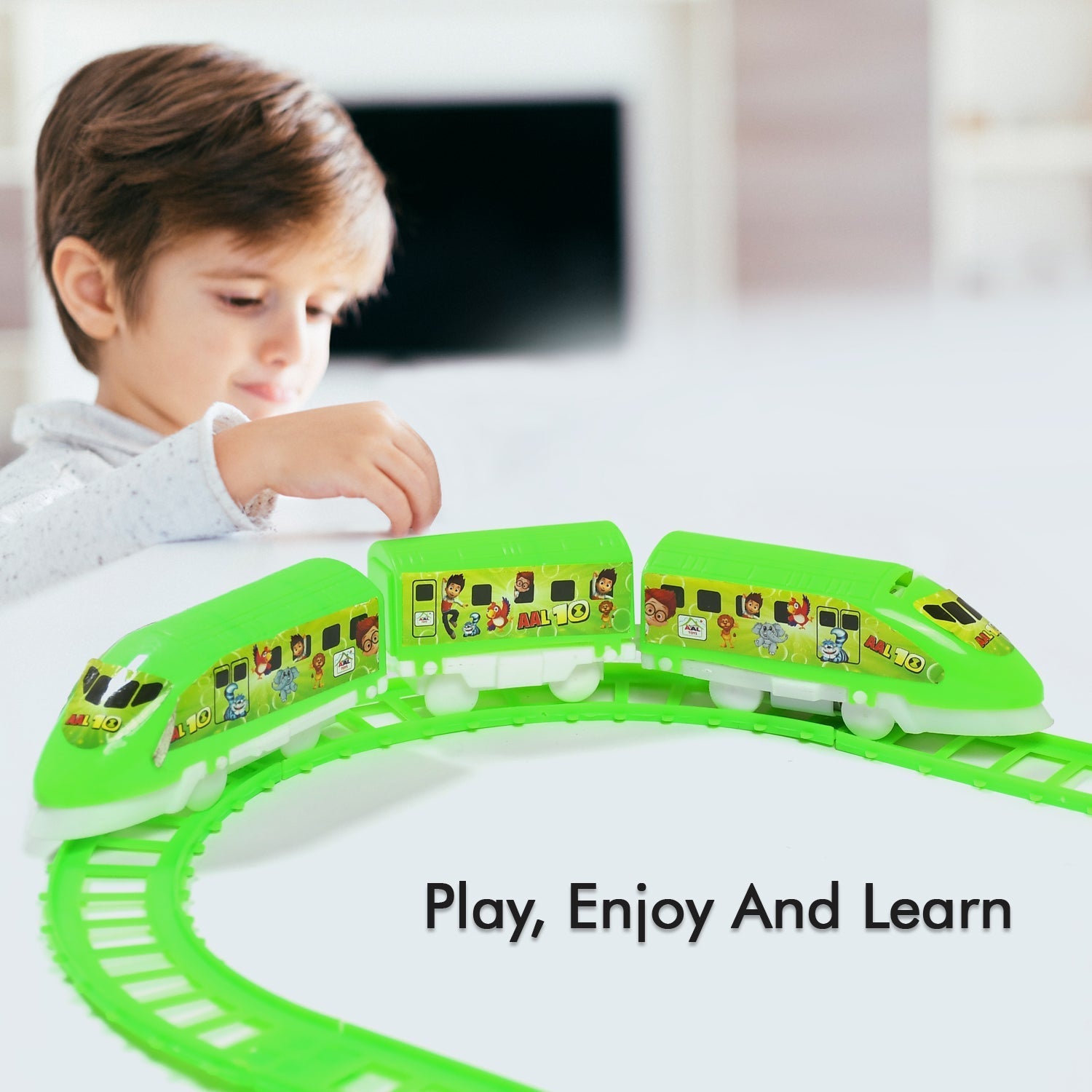 BULLET TRAIN PLAY SET HIGH SPEED TRAIN PLAY SET FOR KIDS & CHILDREN - Springkart 