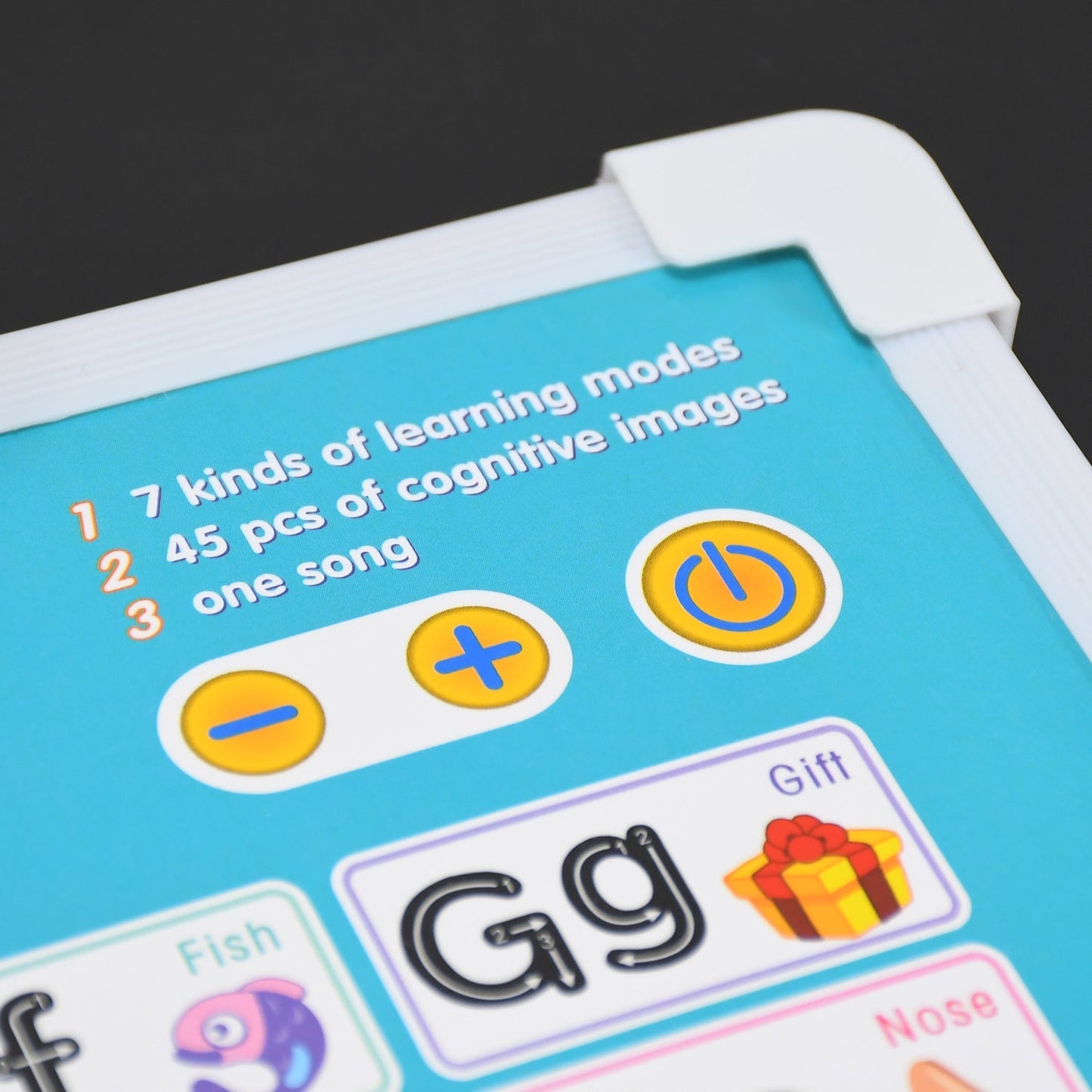 Learning Board 2in1 - Educational PAD for Kids Musical Board for Alphabet ABC Learning Toy Play Mat & Drawing with One Doodle Pen - Springkart 