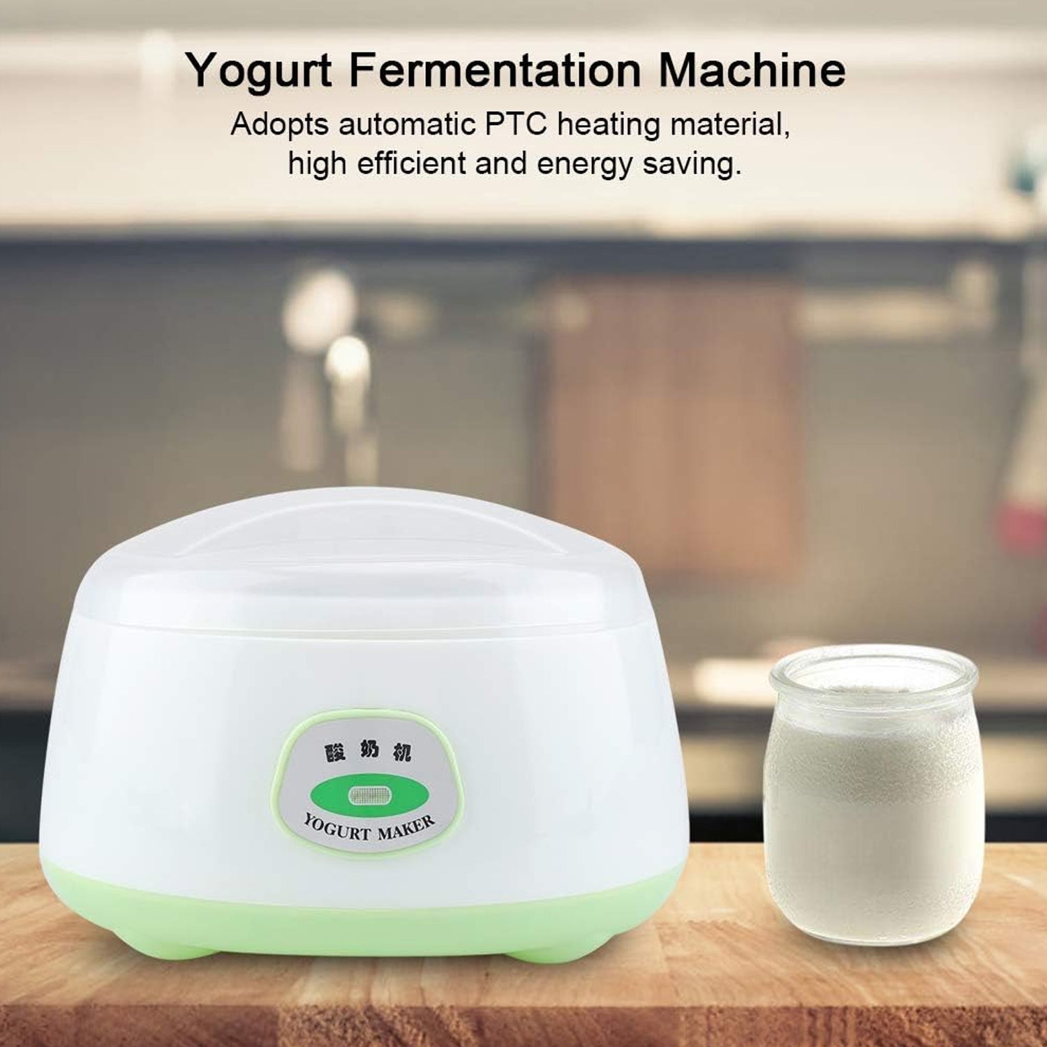 ELECTRONIC YOGURT MAKER, AUTOMATIC YOGURT MAKER MACHINE 1L YOGHURT PLASTIC CONTAINER FOR HOME USE - Springkart 