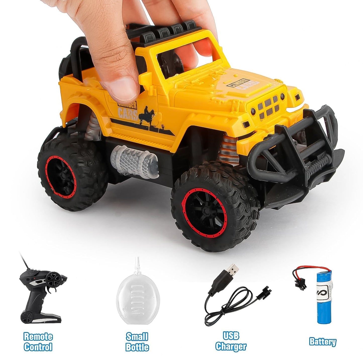 Mist Spray Race Car Toy Off Road Speed Car With Smoke (Water Sprayer Mist With Light) High Strength Climbing Power & Smoke Effect (Color May Vary), Kids - Springkart 