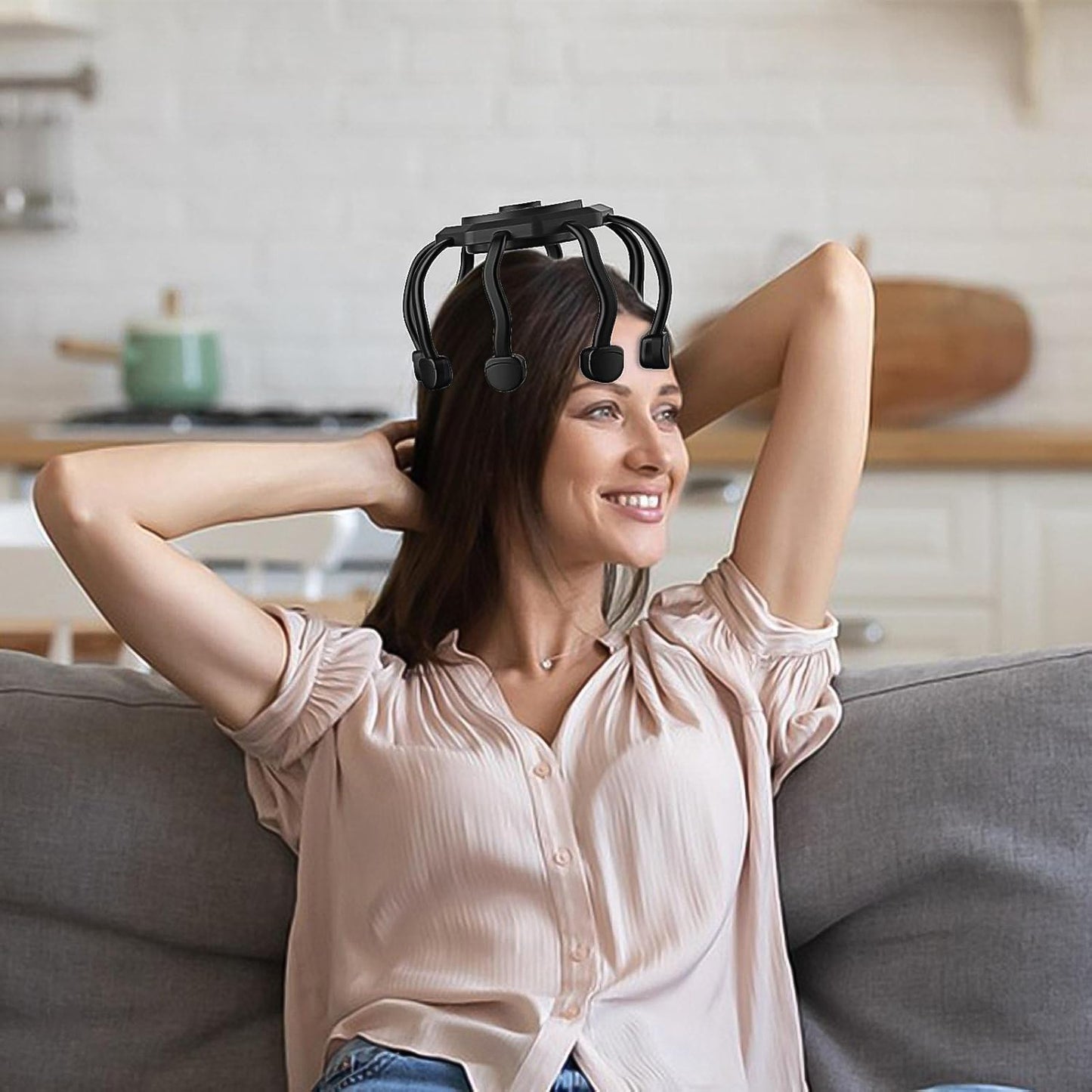 Electric Octopus Scalp / Head Massager (1 Pc) - Springkart 