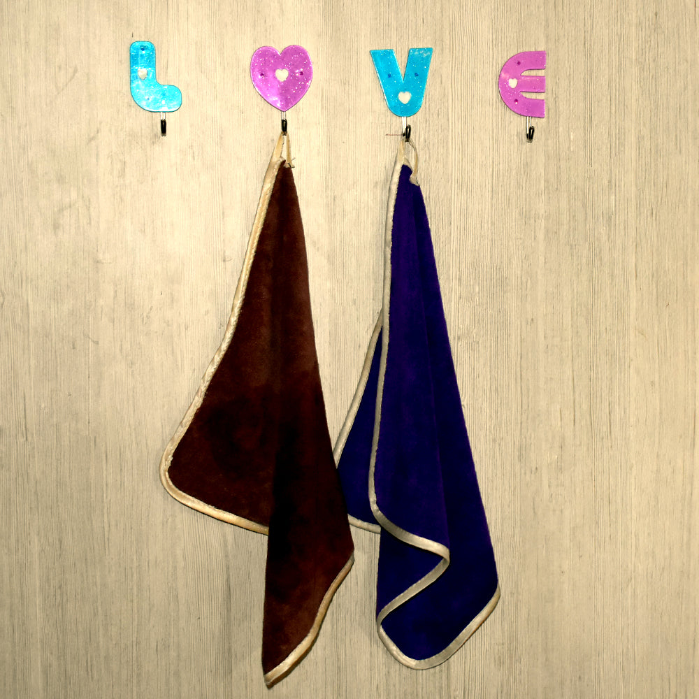 Love Shape Self Adhesive Hooks - Springkart 