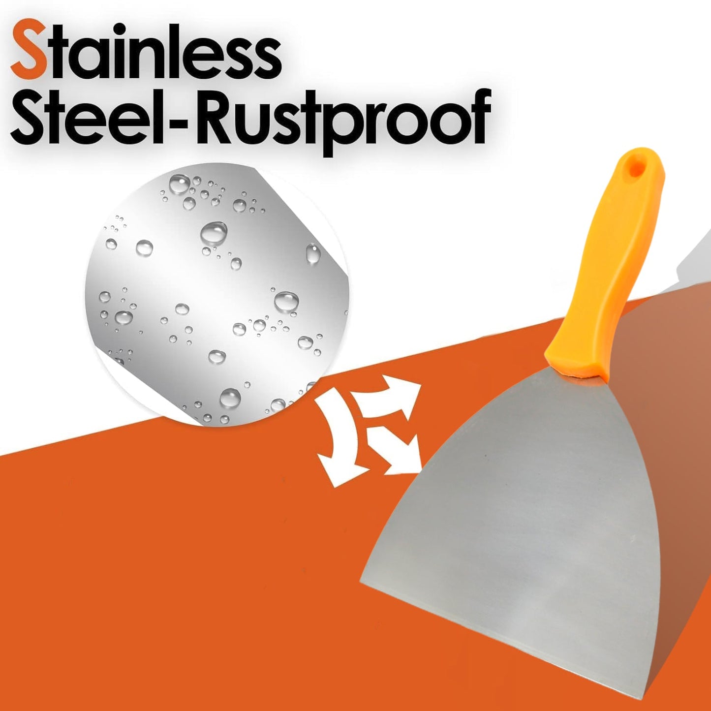 Paint Scraper Window Glass Filling Putty Knife (150 MM / 1 Pc) - Springkart 