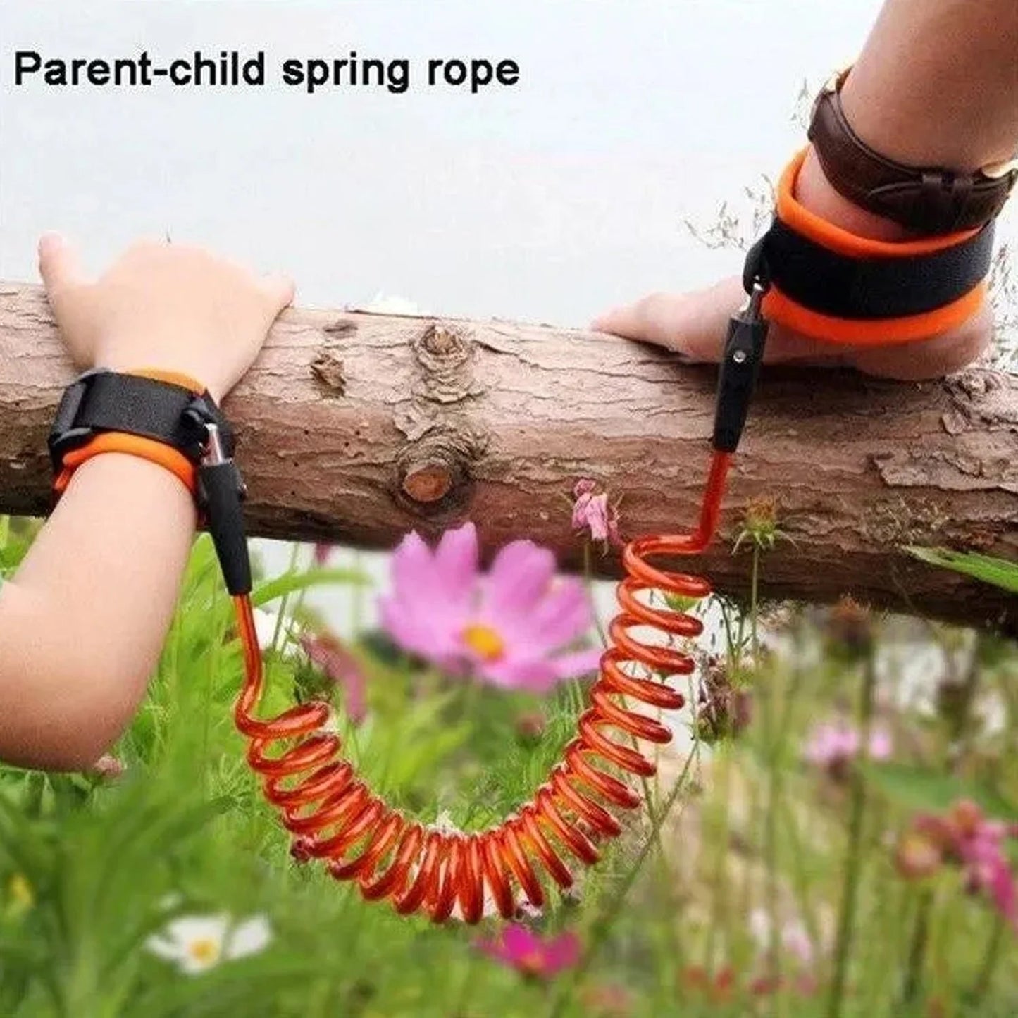 Baby Safety Rope, Anti Lost Safety Wrist Bracelet for Baby Child, with Extra Long Harness Strap Walking Hand Belt, Comfortable Children's Harness for Toddlers Kids (Maximum length to 2.5M) - Springkart 