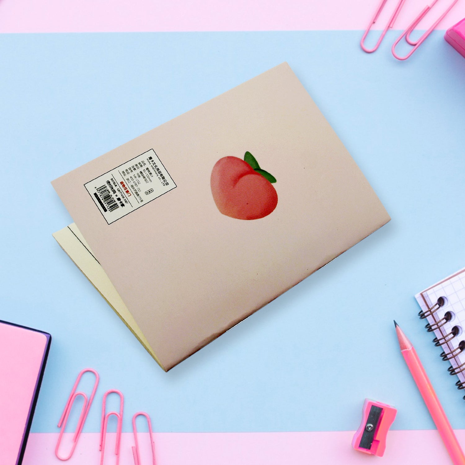 Cute Journal Diary, Notebook for Women Men Memo Notepad Sketchbook 16 Pages Writing Journal for Journaling Notes Study School Work Boys Girls, Stationery (85x120MM / 1 Pc) - Springkart 