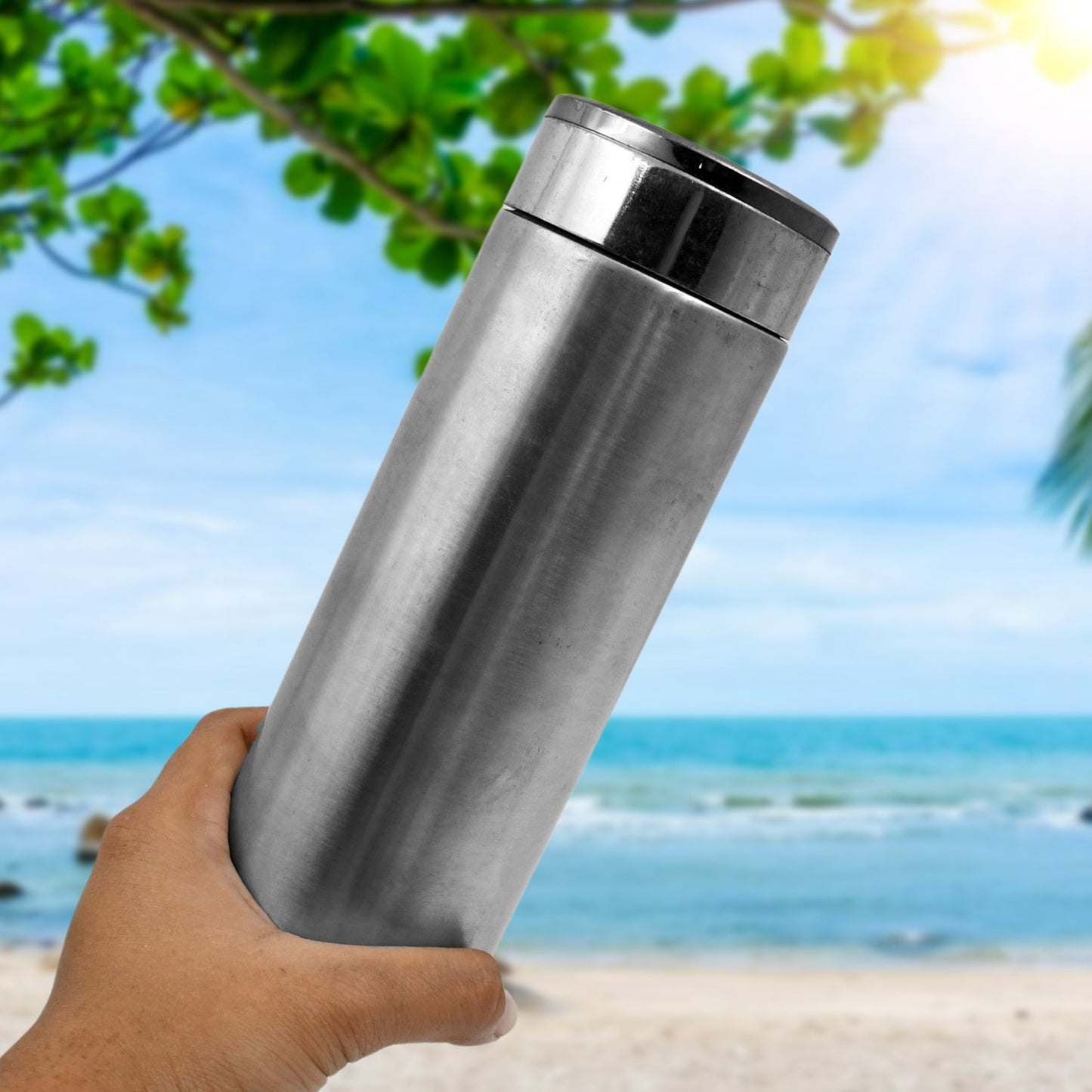 Multifunctional Double-Wall Thermos Water Bottles, Spill Proof with Leakproof Drinking Cup for Office Mug, Home, Travel, School - Springkart 