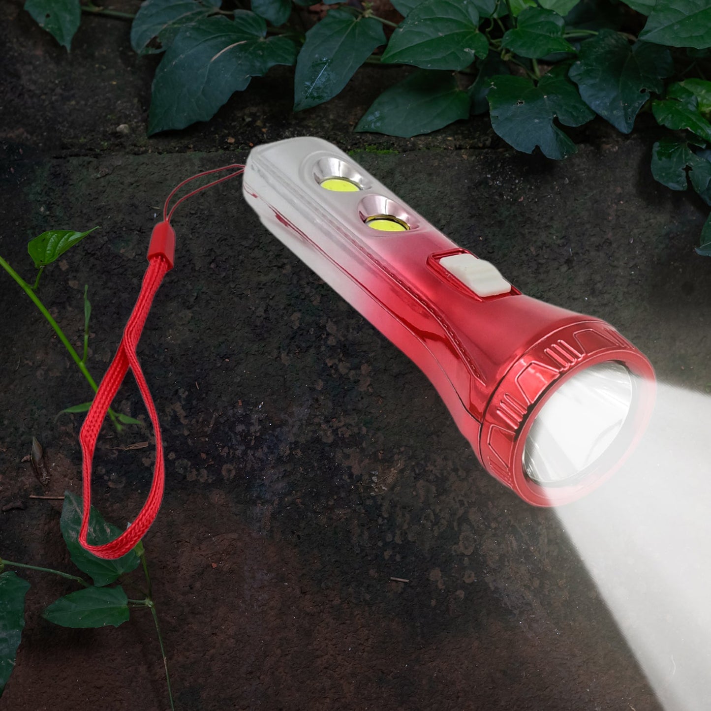 Multi Functional 3 LED Torchlight / Flashlight (1 Pc) - Springkart 