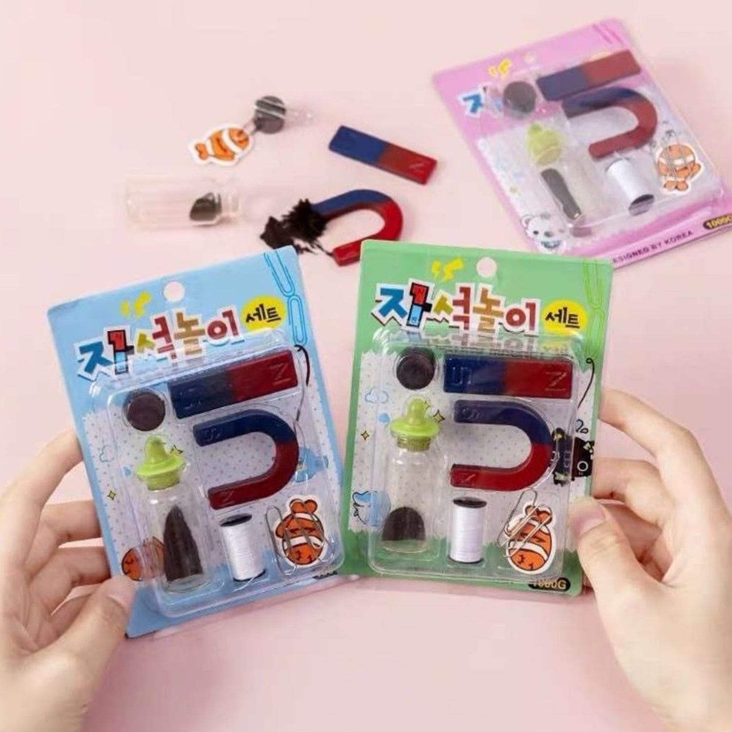 Teaching Aids Magnetic Science Kit Funny Kids DIY Science Kits Educational Experiment Games - Springkart 