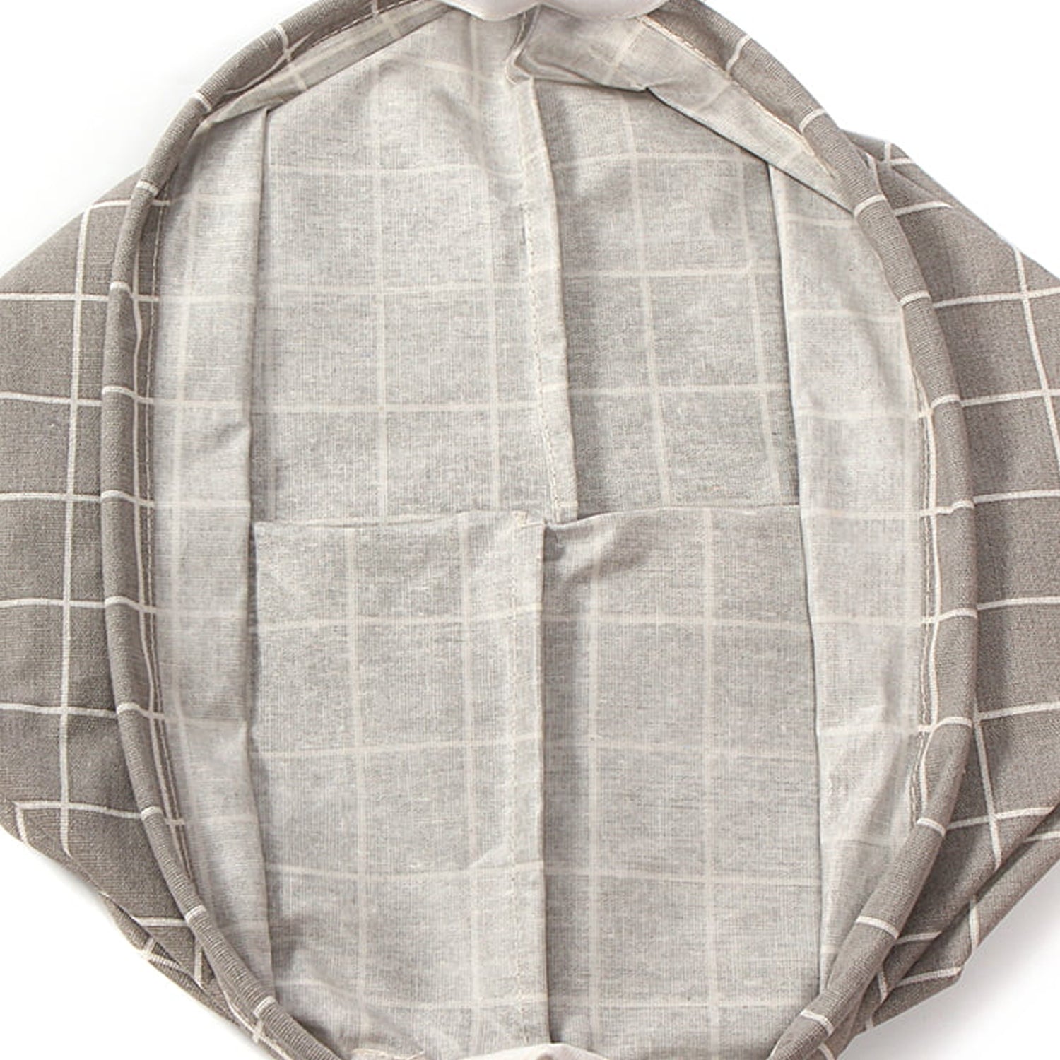 Folding Laundry Basket Round Storage Bag (1 Pc / 40 × 30 Cm) - Springkart 