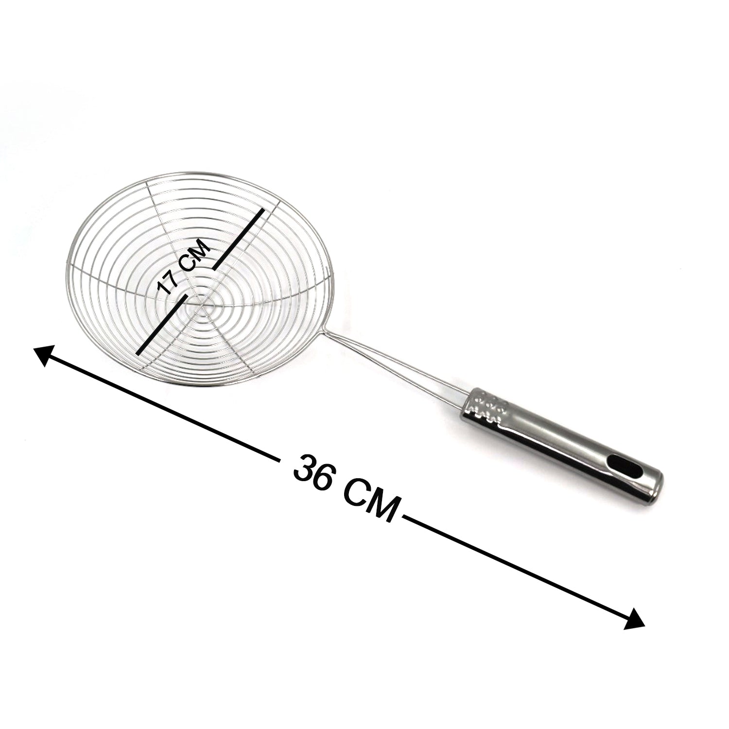 Medium Oil Strainer To Get Perfect Fried Food Stuffs Easily Without Any Problem And Damage. - Springkart 