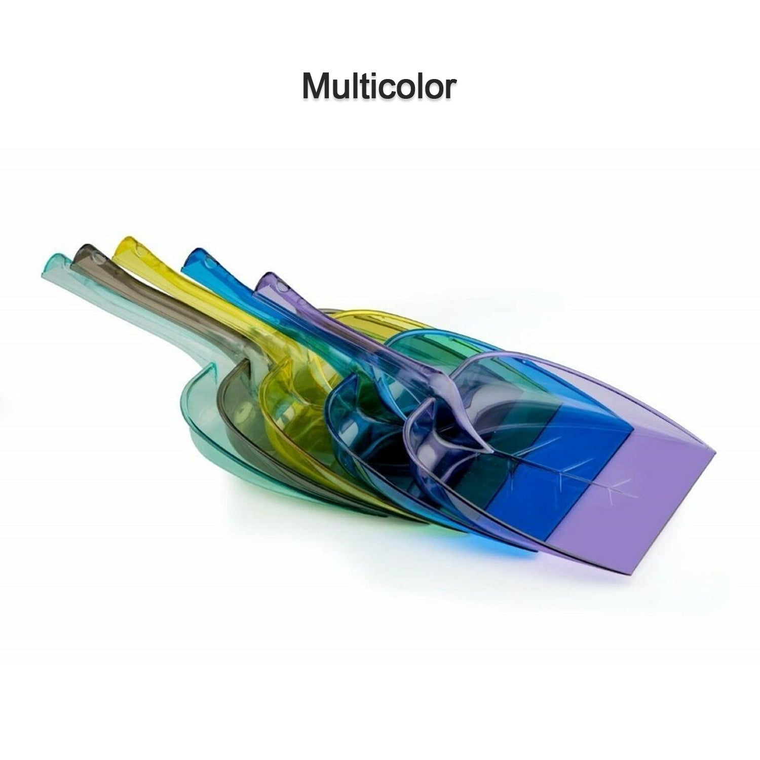 Large Unbreakable Plastic Dustpan with Long Handle for Home and Kitchen (1 Pc) - Springkart 