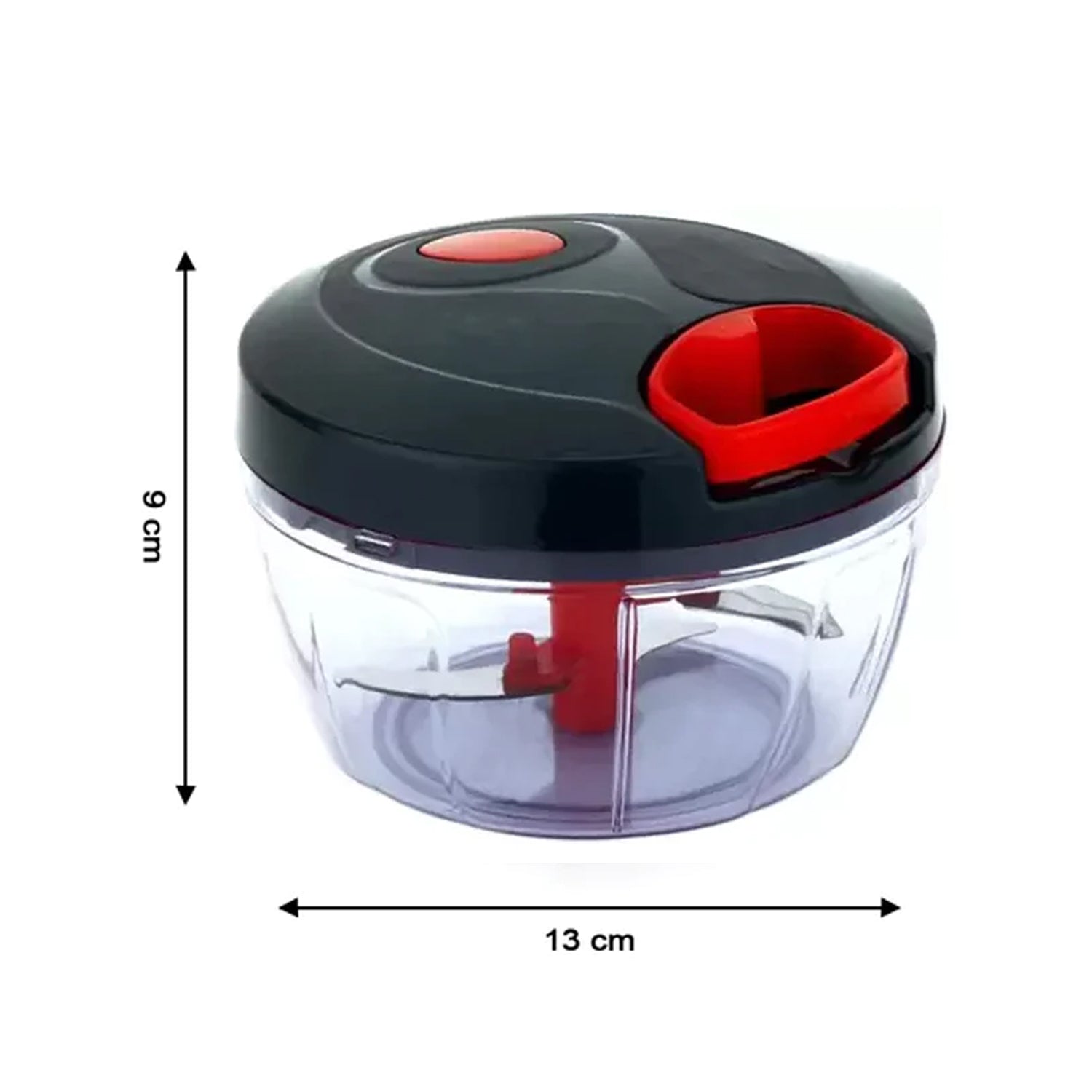 Manual Food Chopper, Compact & Powerful Hand Held Vegetable Chopper / Blender - Springkart 
