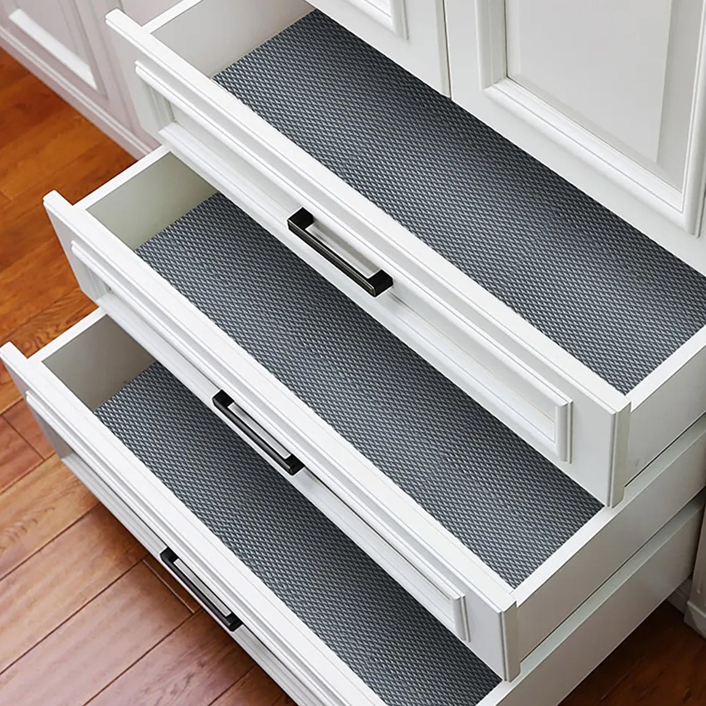 Multipurpose Anti-Slip Mat Liner Roll - 45cmx5m for Kitchen, Bathroom, Cabinet, Drawer, Shelf & Fridge - Springkart 
