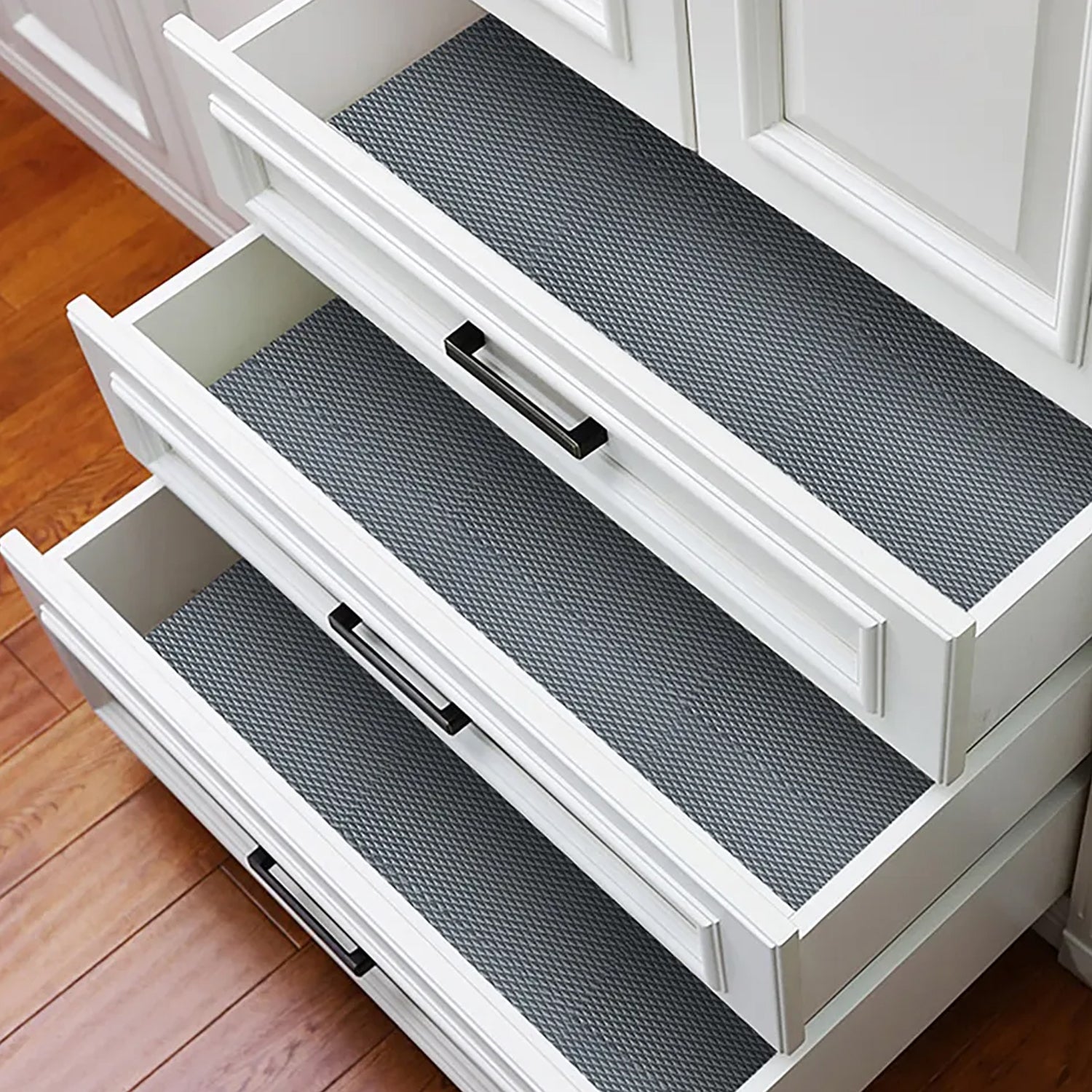 Multipurpose Anti-Slip Mat Liner Roll - 45cmx5m for Kitchen, Bathroom, Cabinet, Drawer, Shelf & Fridge - Springkart 