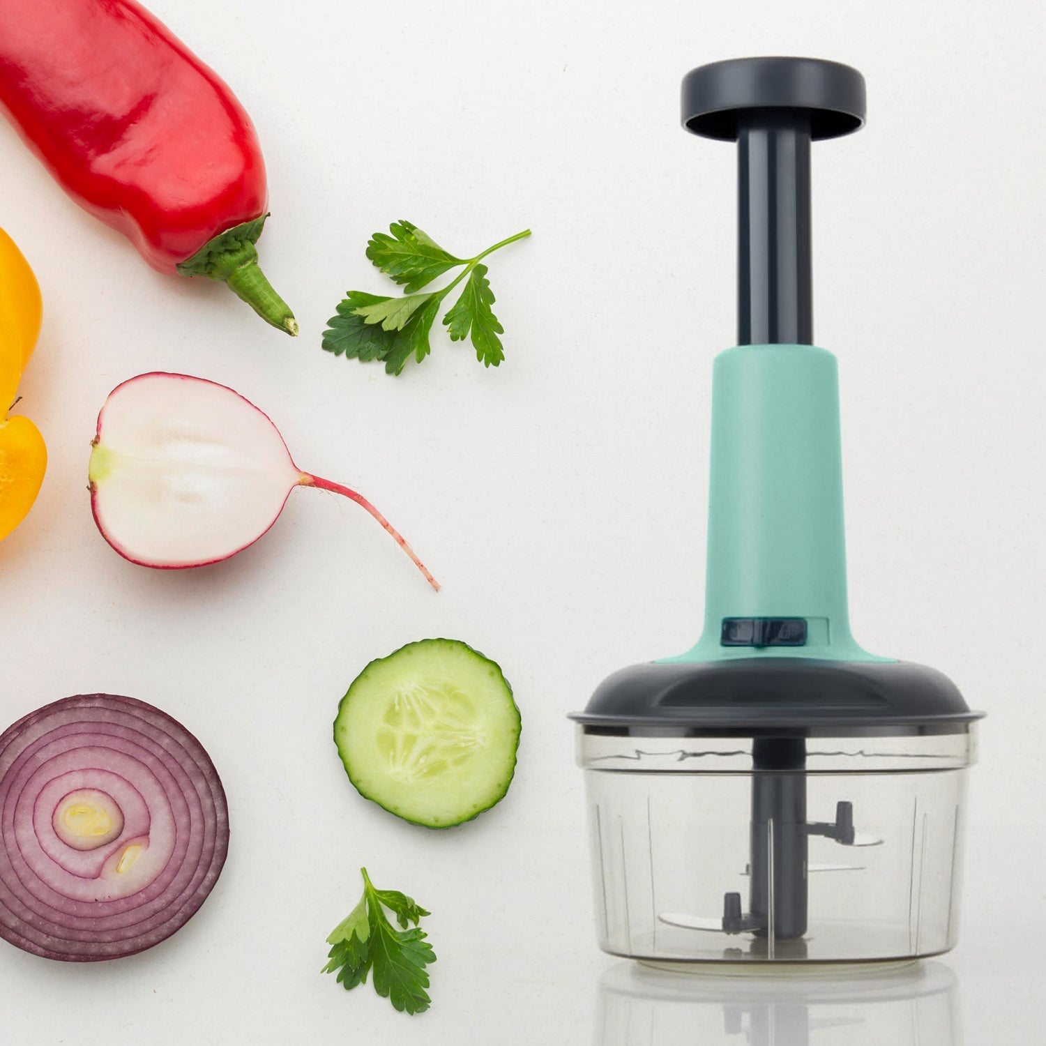 Push Chopper Manual Food Chopper - Springkart 