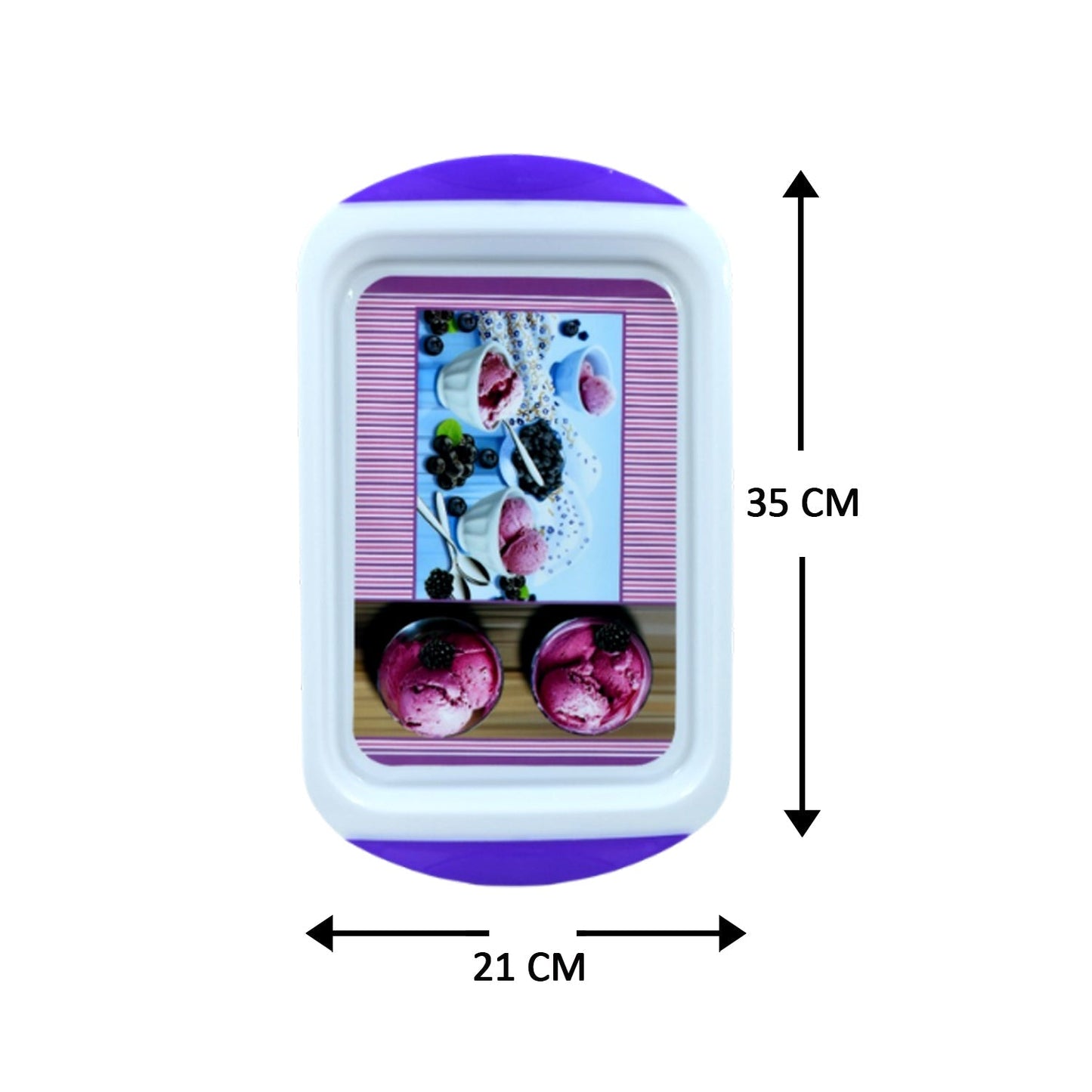 Medium Plastic Tray for Kitchen and General Purpose - Springkart 