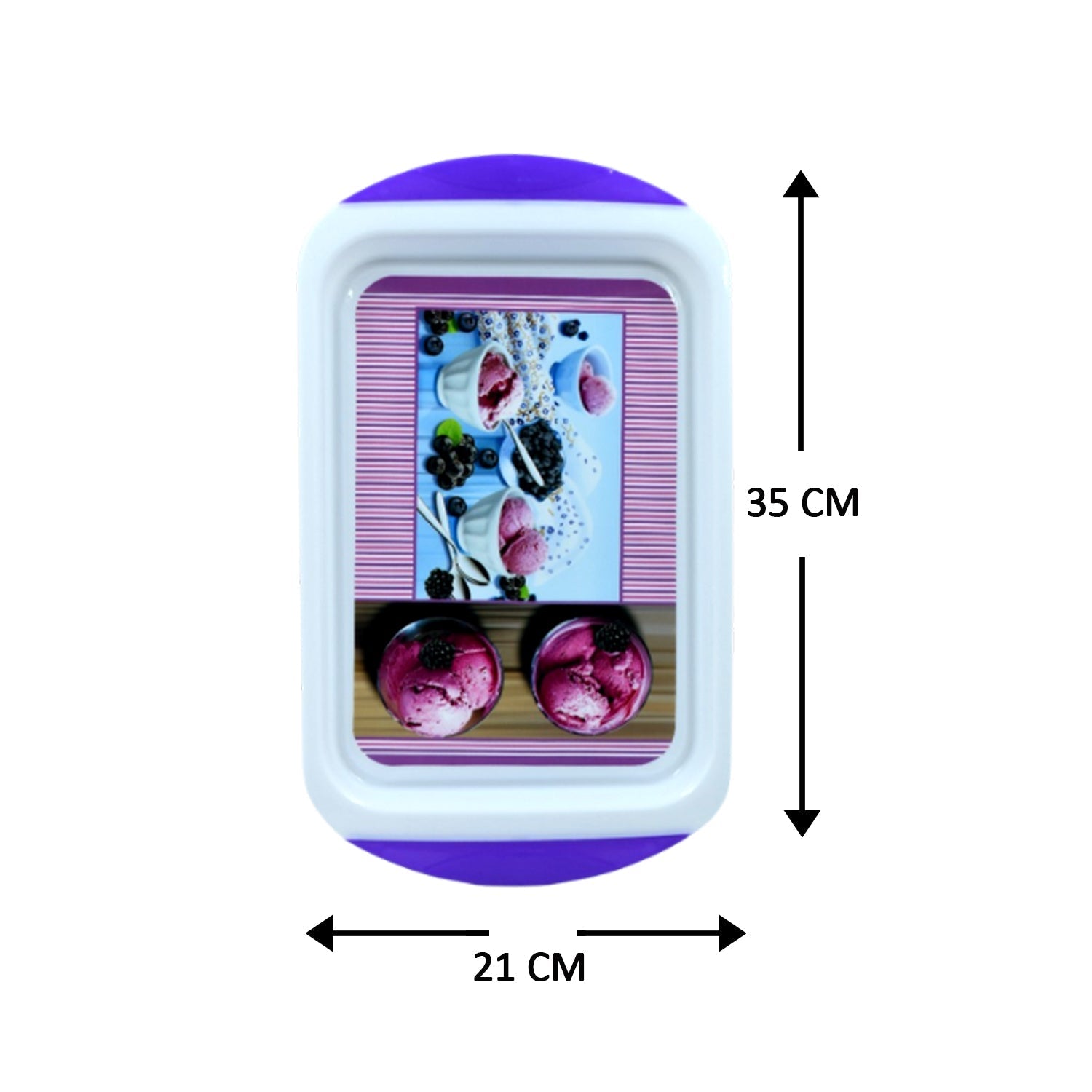 Medium Plastic Tray for Kitchen and General Purpose - Springkart 