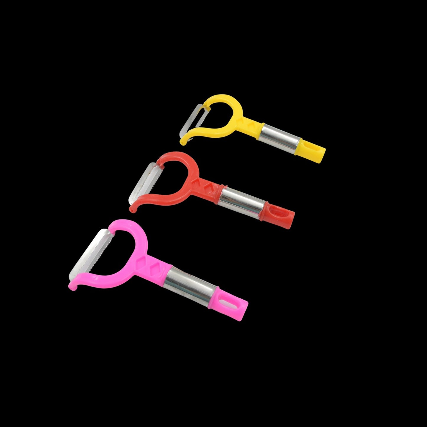 Fruit Peeler Vegetable Peel Removal Tool, Peeler Julienne Peeler Serrated Peeler for Carrots Apples Potatoes and All Types of Vegetable and Fruit Multi-Used Skin Slicer Shredder (12 Pc Set) - Springkart 