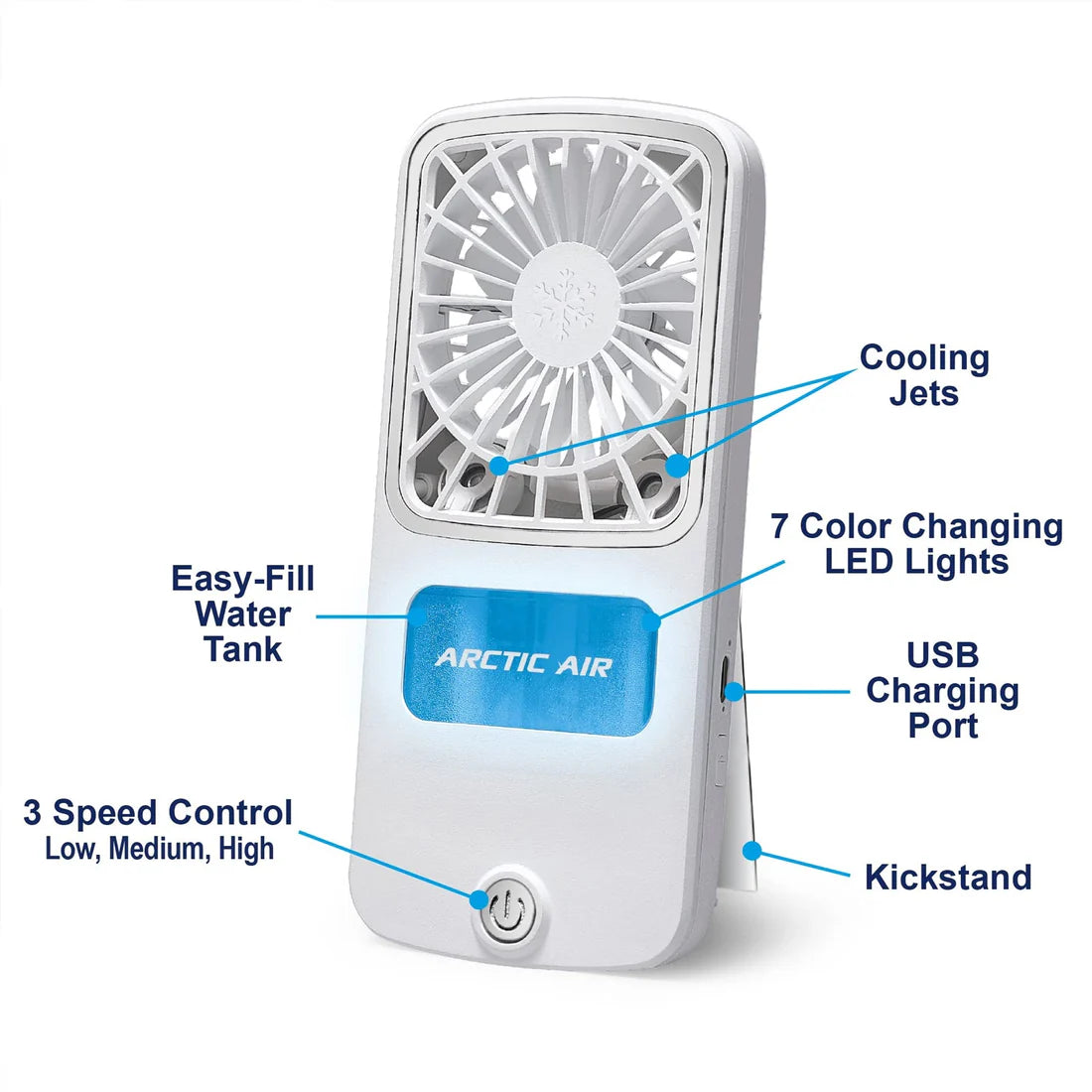 Arctic Air Freedom Portable Personal Air Cooler - Springkart 