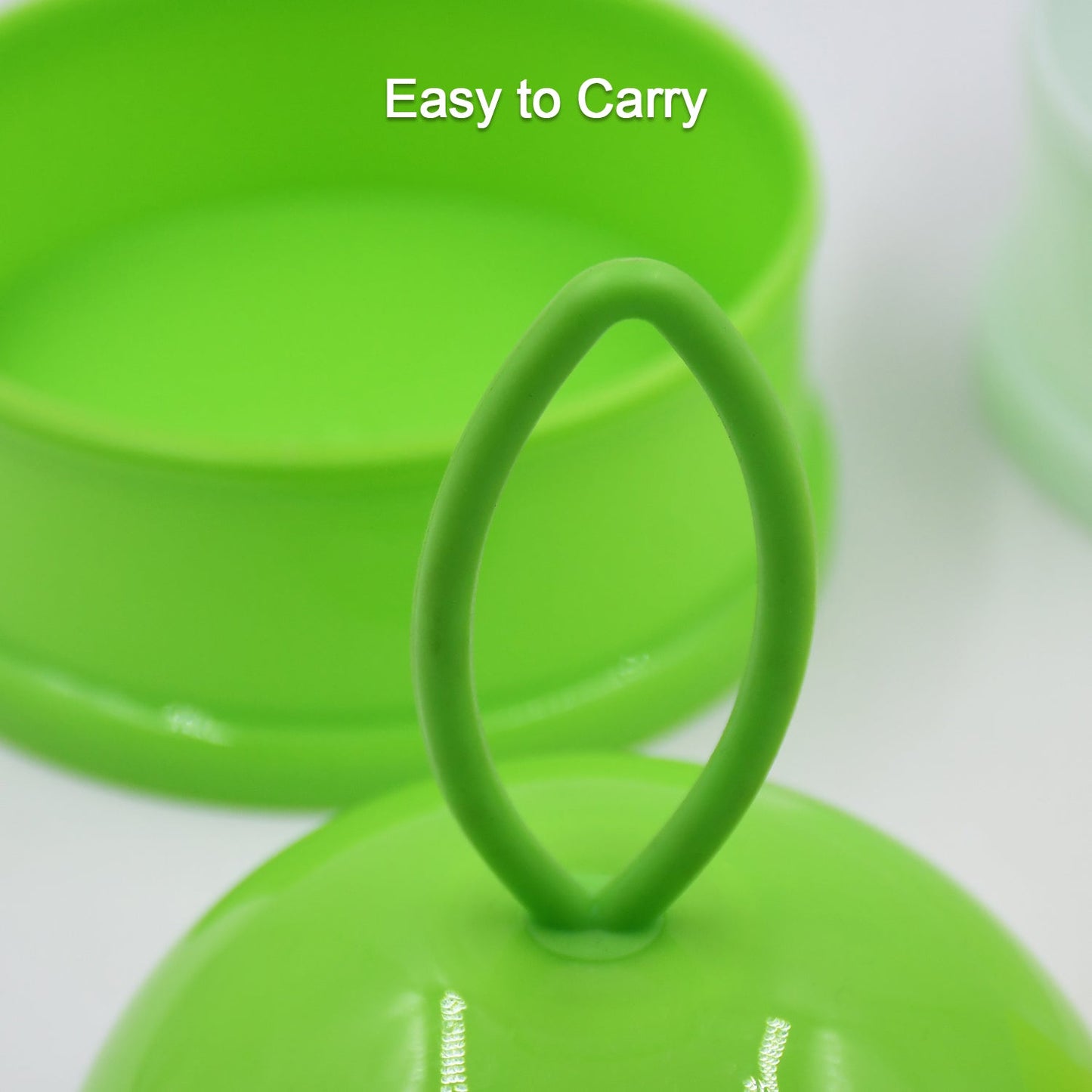 3 Layer Lunch Box Unique Design Bite Lunch Box With Liquid & Food Container Lunch Box (Green) - Springkart 