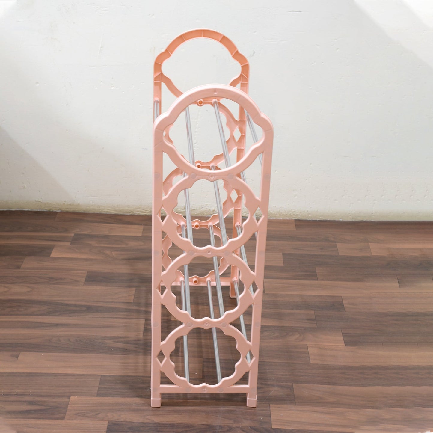 Shoes Storage Shelf, 4 Layer Space‑saving Shoes Show Rack Folding Shoe Rack, Standing Shoe Rack DIY Shoes Storage Shelf Home Organizer for Bedroom, Hallway and Closet Shoe Storage - Springkart 