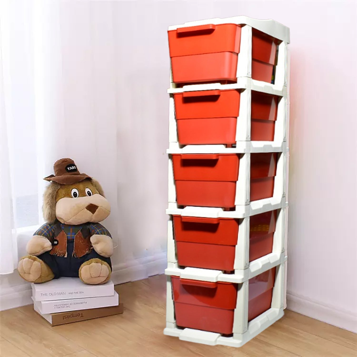 Multi-Purpose Anti-Slip 5 Layer Modular Drawer Storage System - Springkart 