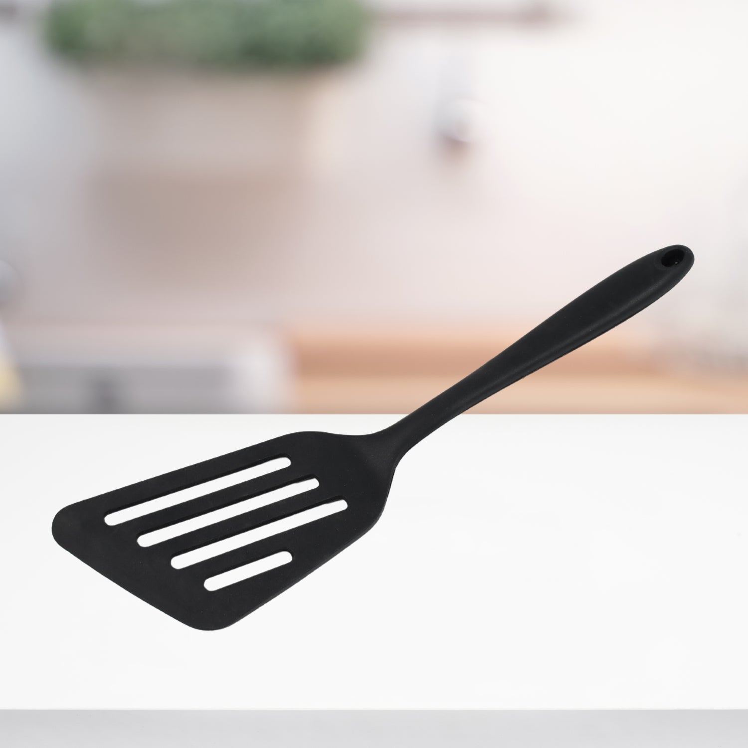 SILICON NON-STICK HEAT RESISTANT KITCHEN TURNER PREMIUM TURNER ( 1PC ) - Springkart 