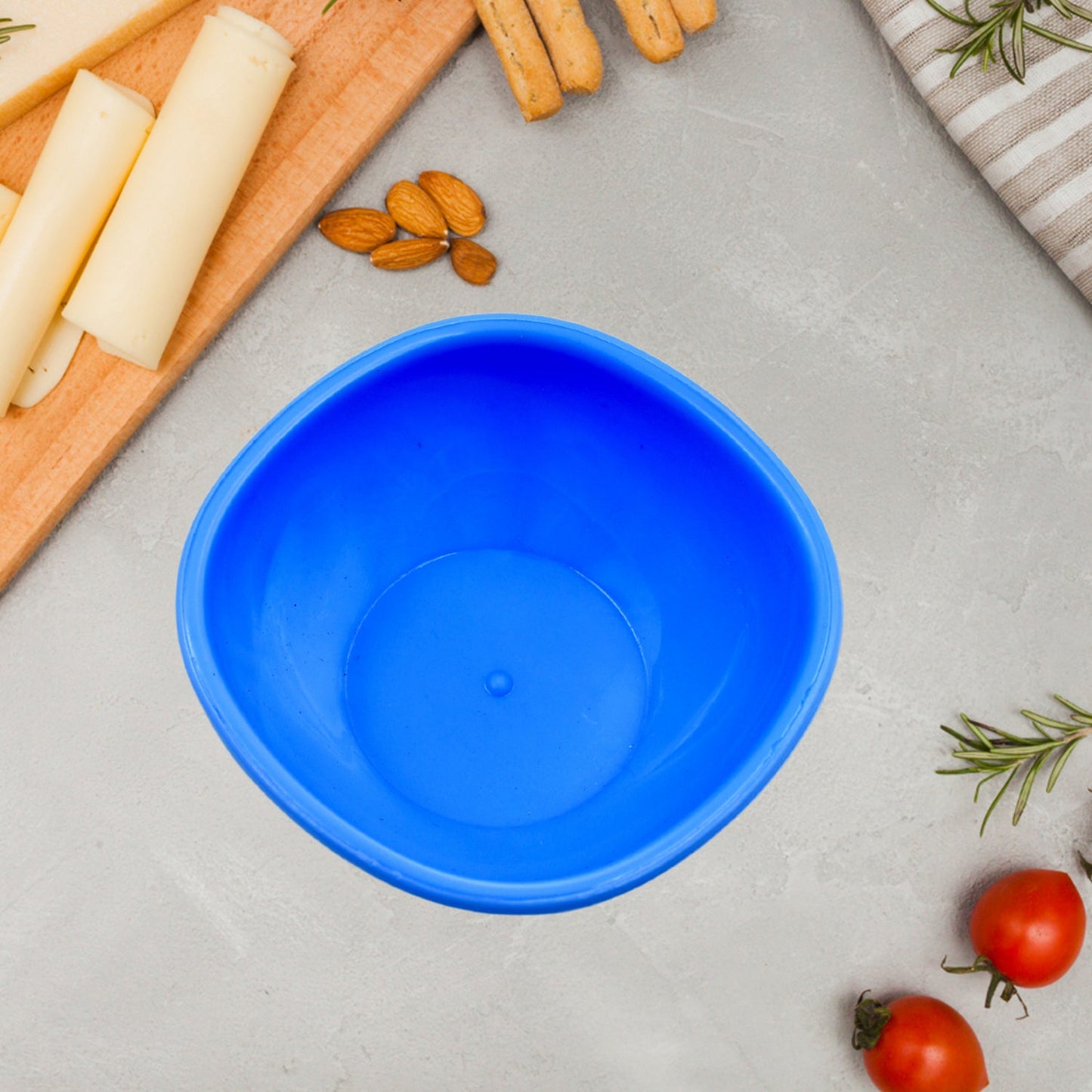 BPA Free Plastic Bowl Set for Cereal, Salad, Rice, Soup, Pasta, Snack Bowl, Microwave Safe, Dishwasher Safe (3 Pcs Set) - Springkart 