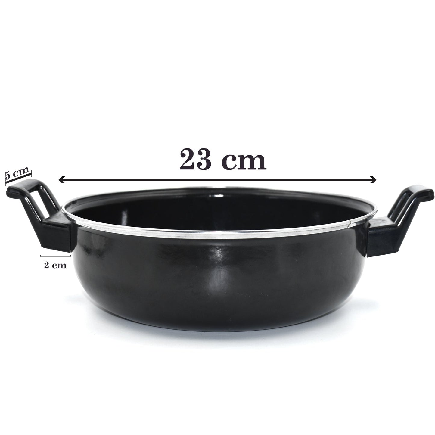 Induction Base Hard Anodized Kadhai Nonstick - Springkart 