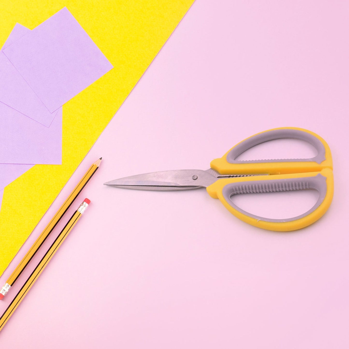 Large Multipurpose Scissors: Comfort Grip & Precision Cuts (1 Pc) - Springkart 