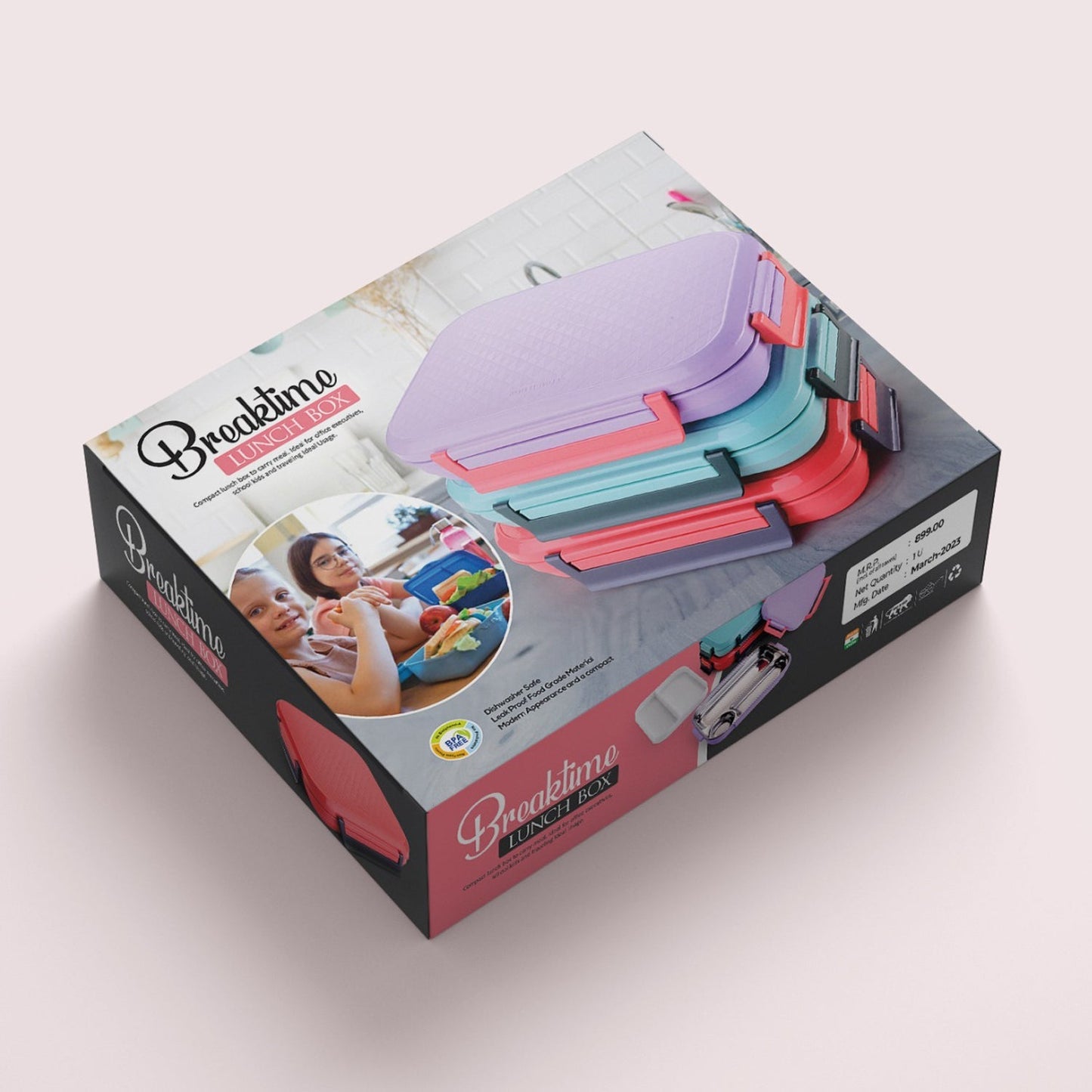 Leakproof Lunch Box Set: School & Outdoor Meals (Insulated) - Springkart 