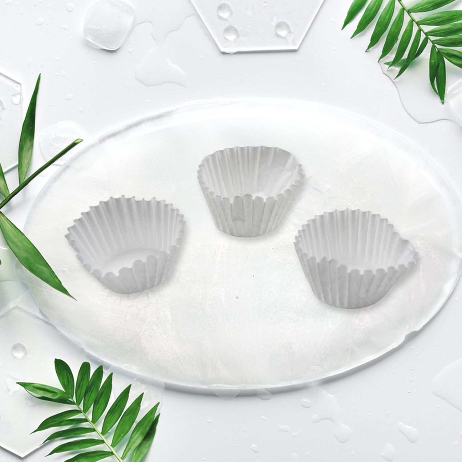 Muffin Cases Paper Mini Paper Cupcake Liners 1 inches Baking Cups Wrapper Muffin Paper Cups for Holiday, Baby Shower, Birthday Party, Weddings (Approx 800pc Set) - Springkart 