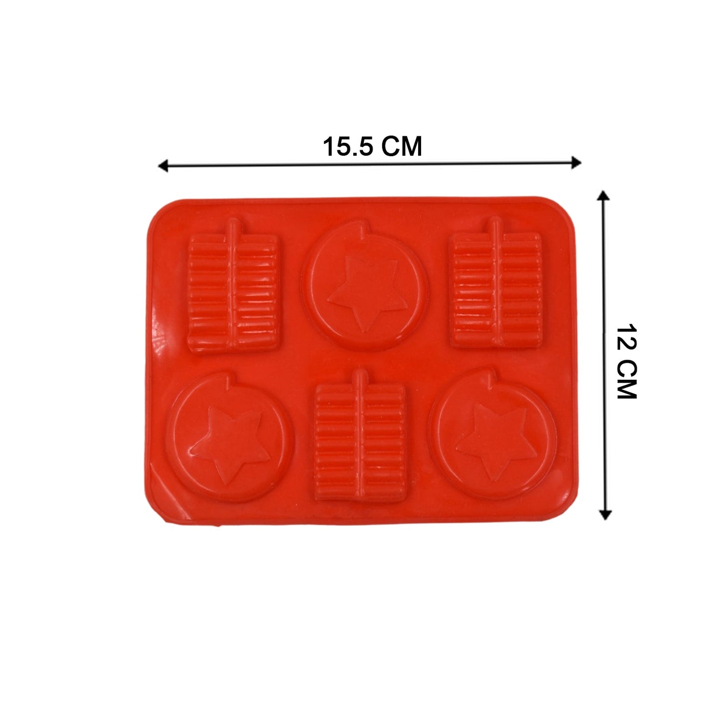 Easy-to-use silicone mold tray for chocolates and more