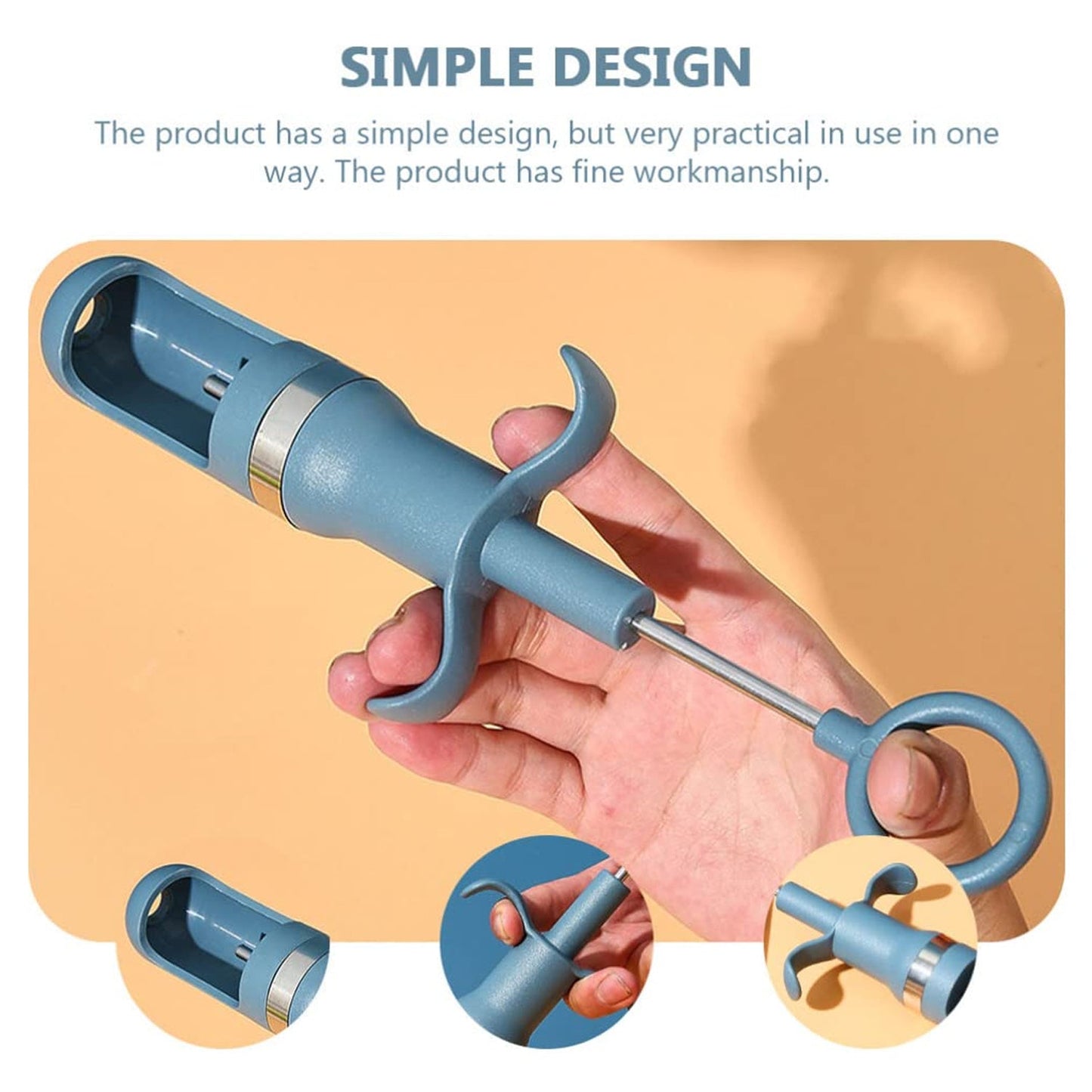 Cherry Pitter Tool, One Hand Operation Cherry Corer Pitter Remover Tool Best, Cherry Pit Kitchen Tools for Cherries Jam Quick Removal Fruit Stones (1pc). - Springkart 