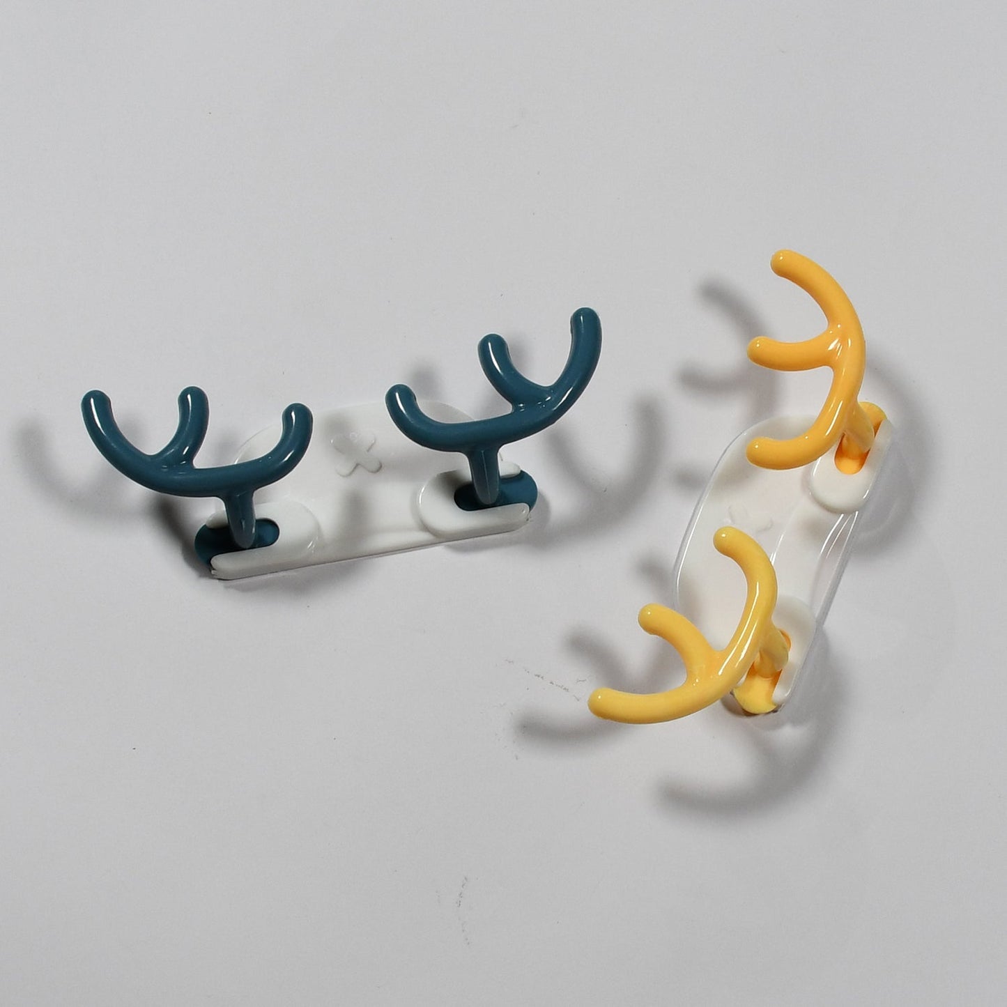 Plastic Wall Hanger Hook Wall Adhesive Hook Premium Quality Wall Hook (Pack Of 4pc) - Springkart 