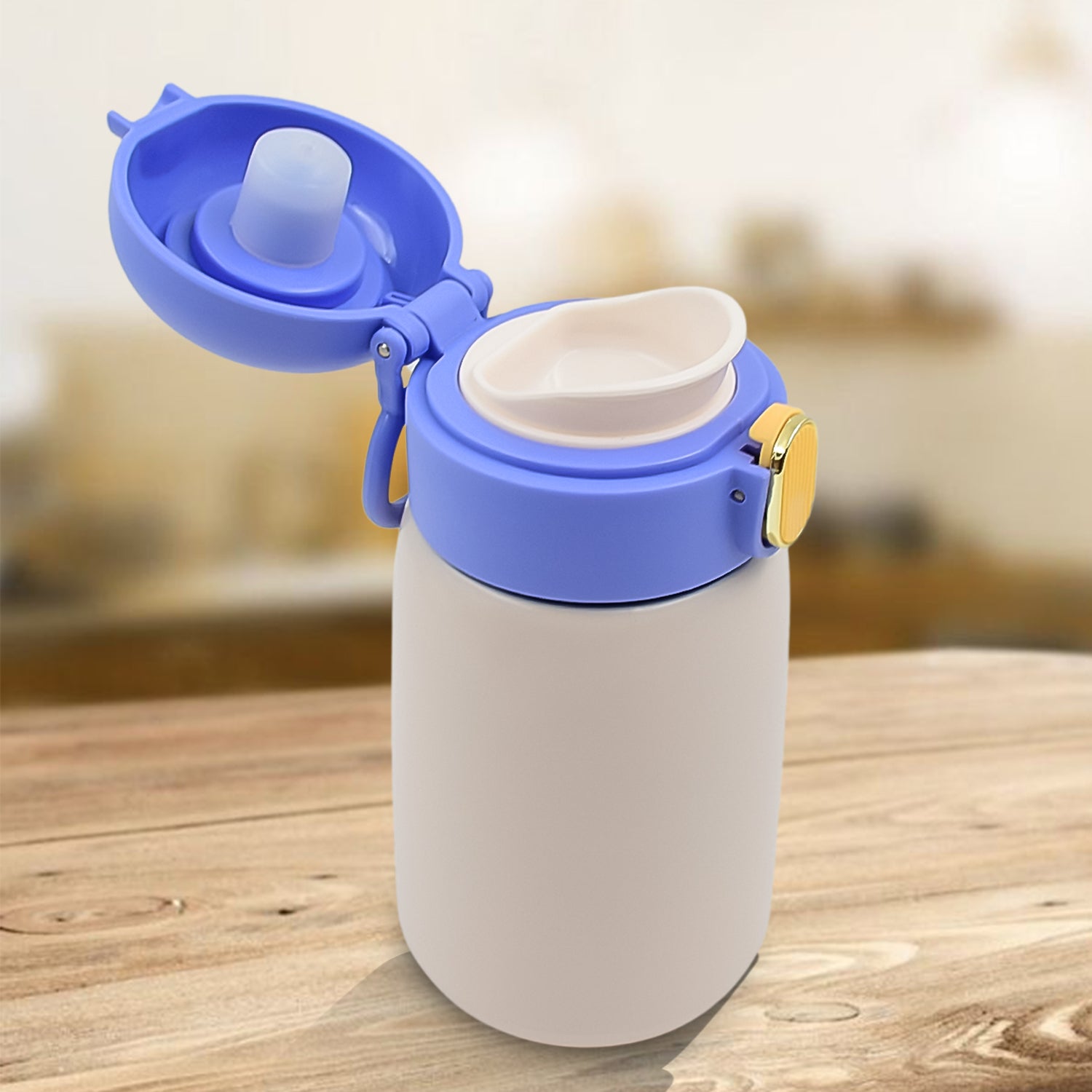 Smart Vacuum Insulated Water Bottle with LED Temperature Display (300 ML Approx) - Springkart 