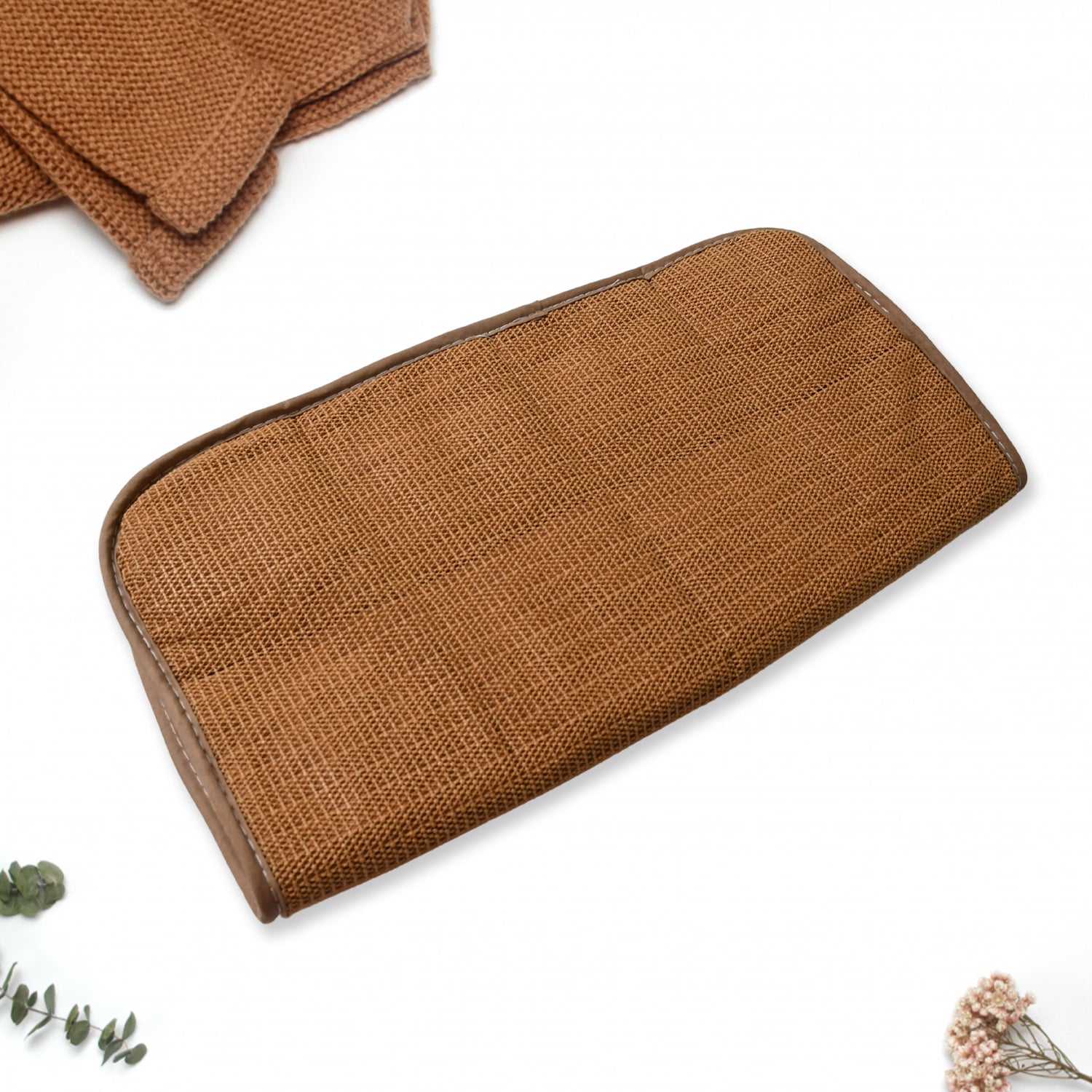 Square Shaped Bamboo Charcoal Filled Car Auto Seat Cushion Mat Cover - Springkart 