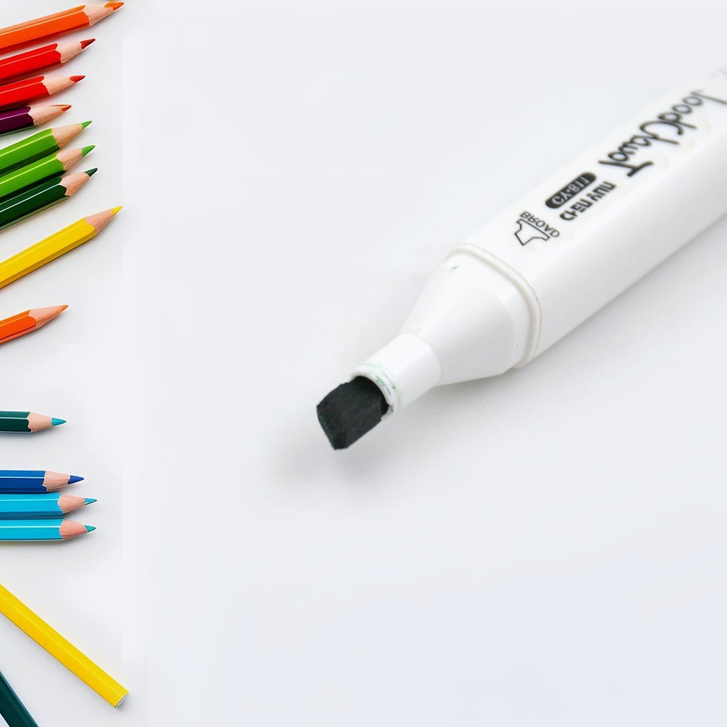 Dual Tip Marker, Pens Double Ended Perfect for Drawing, Shading ,Sketching ,Designing ,Outlining ,Illustrating And Drawing For Kids & Adult, Card Making Classroom Use (1 Pc) - Springkart 
