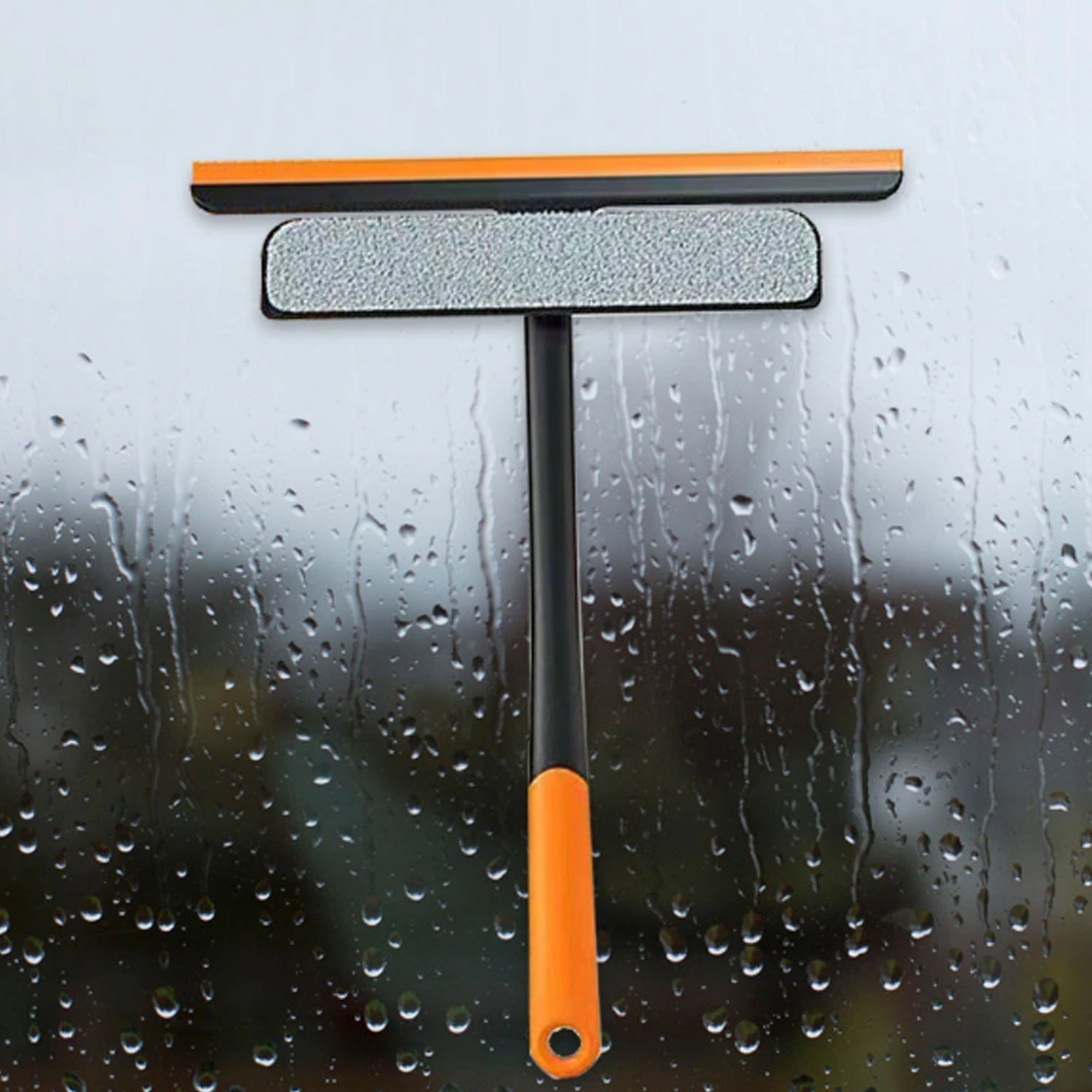 3 in 1 Glass Wiper used in all kinds of household and official places for cleaning and wiping of floors, glasses and dust etc. - Springkart 