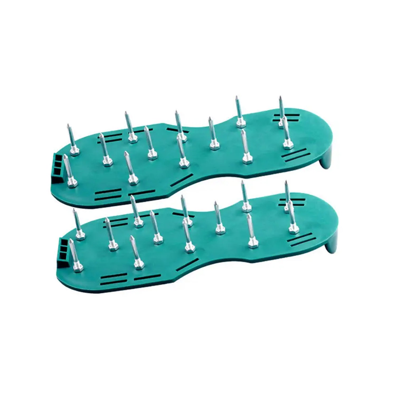 Lawn Aerator Sandals, Garden Grass Aerator Spiked Sandals Green Studded Shoes for Yard Patio Garden Excavation - Springkart 