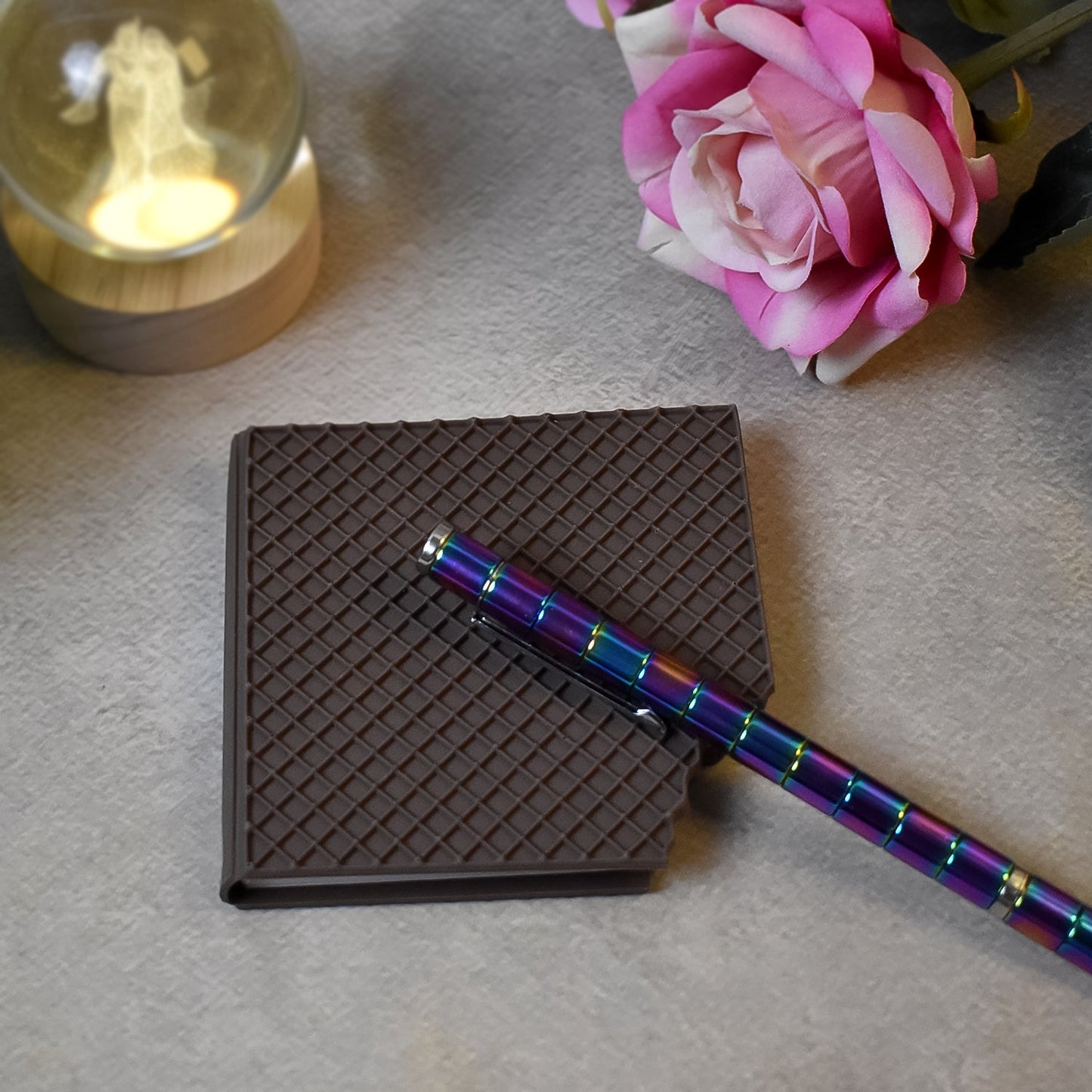 Chocolate Diary Notebooks Original Chocolate Smell Writing Practice Book Early Learning Copybook Premium Chocolate Book ( 1Pc Book ) - Springkart 