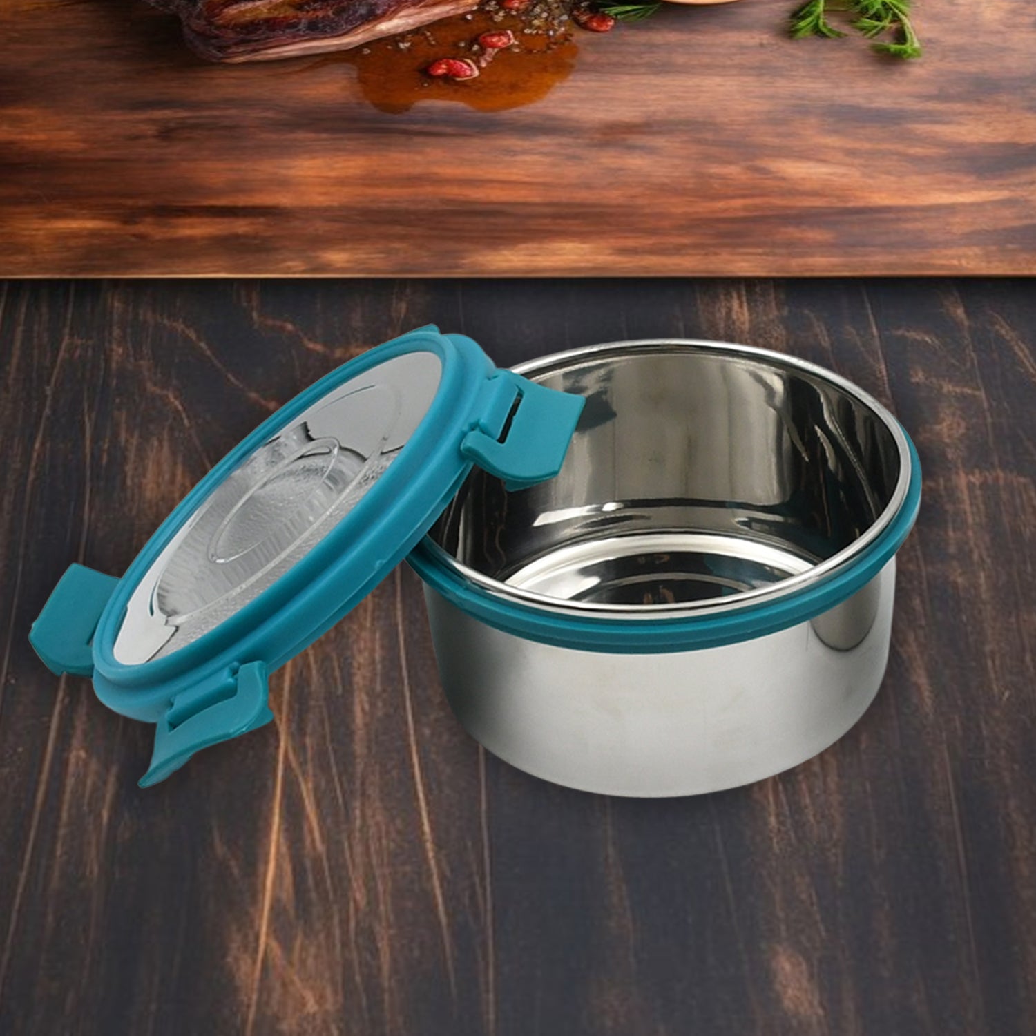 Miracle Carry Lunch Box Microwave Safe Lunch Box With Insulated Bag 2 Compartment Lunch Box (400 ML / 2 pc) - Springkart 